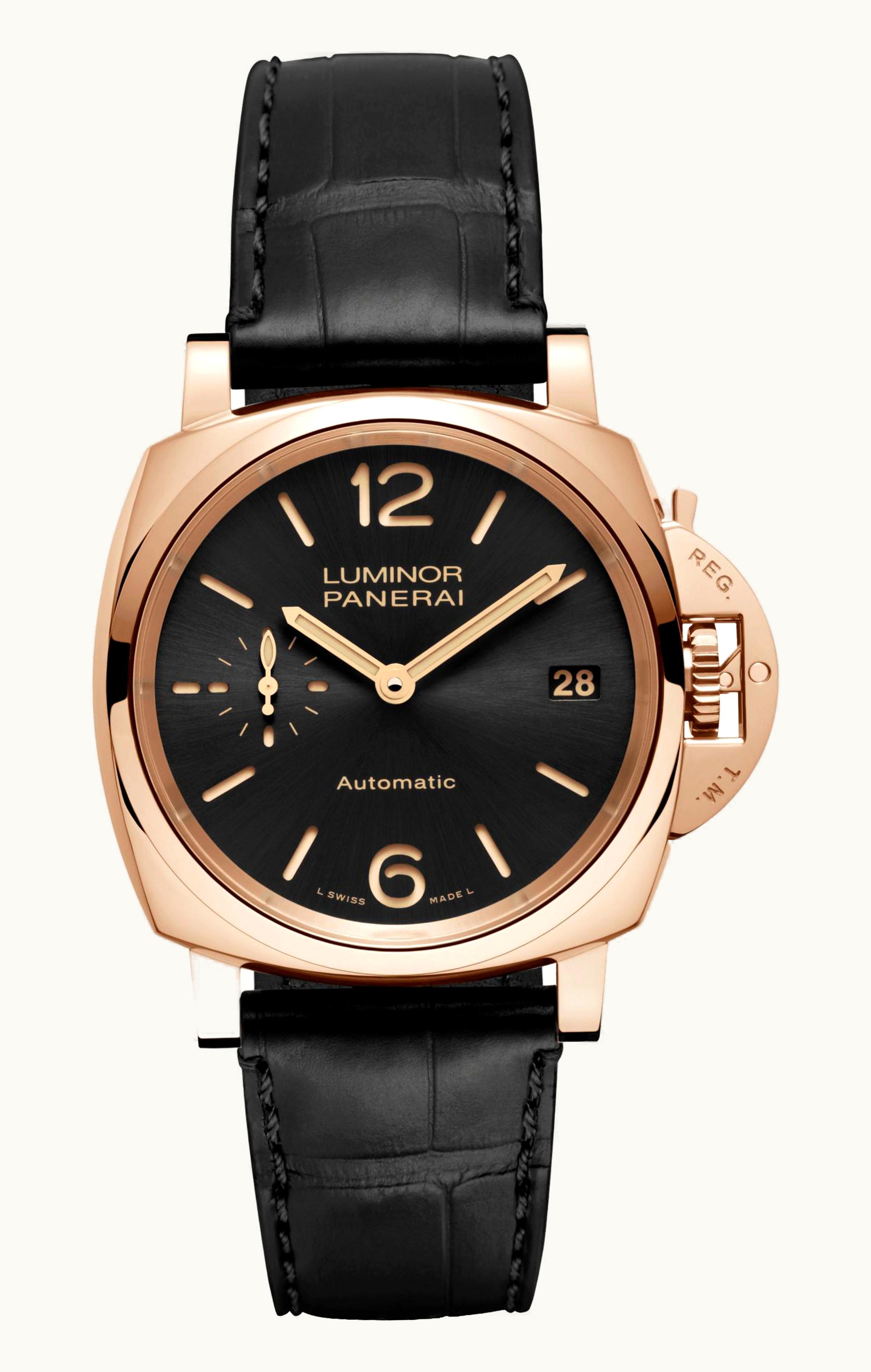 Panerai Luminor Due 38 Automatic Oro Rosso / Black