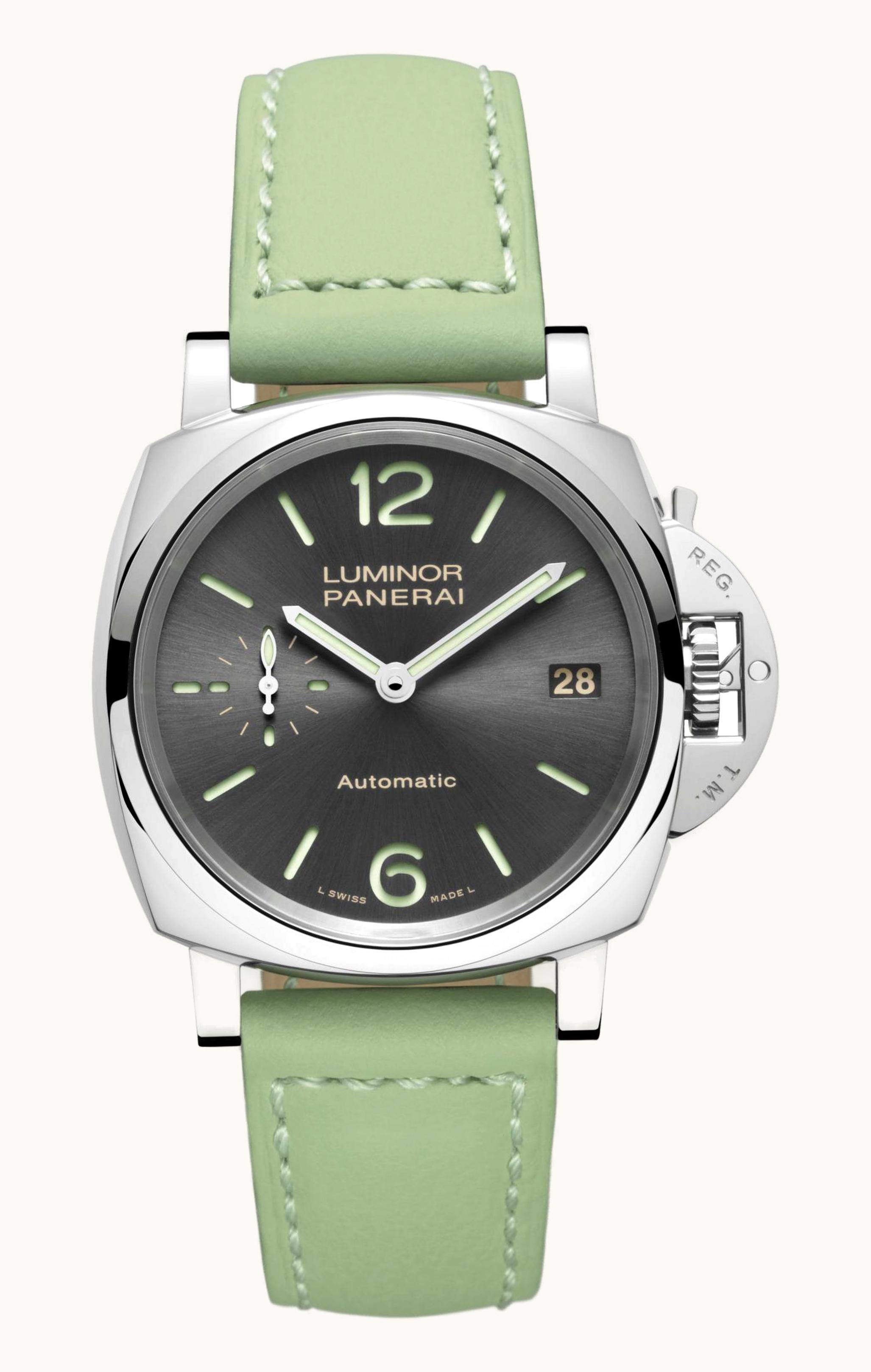 Panerai Luminor Due 38 Automatic Stainless Steel / Grey