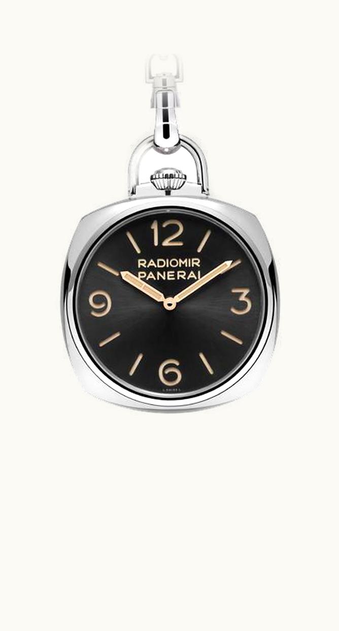 Panerai Pocket Watch 3 Days Oro Bianco
