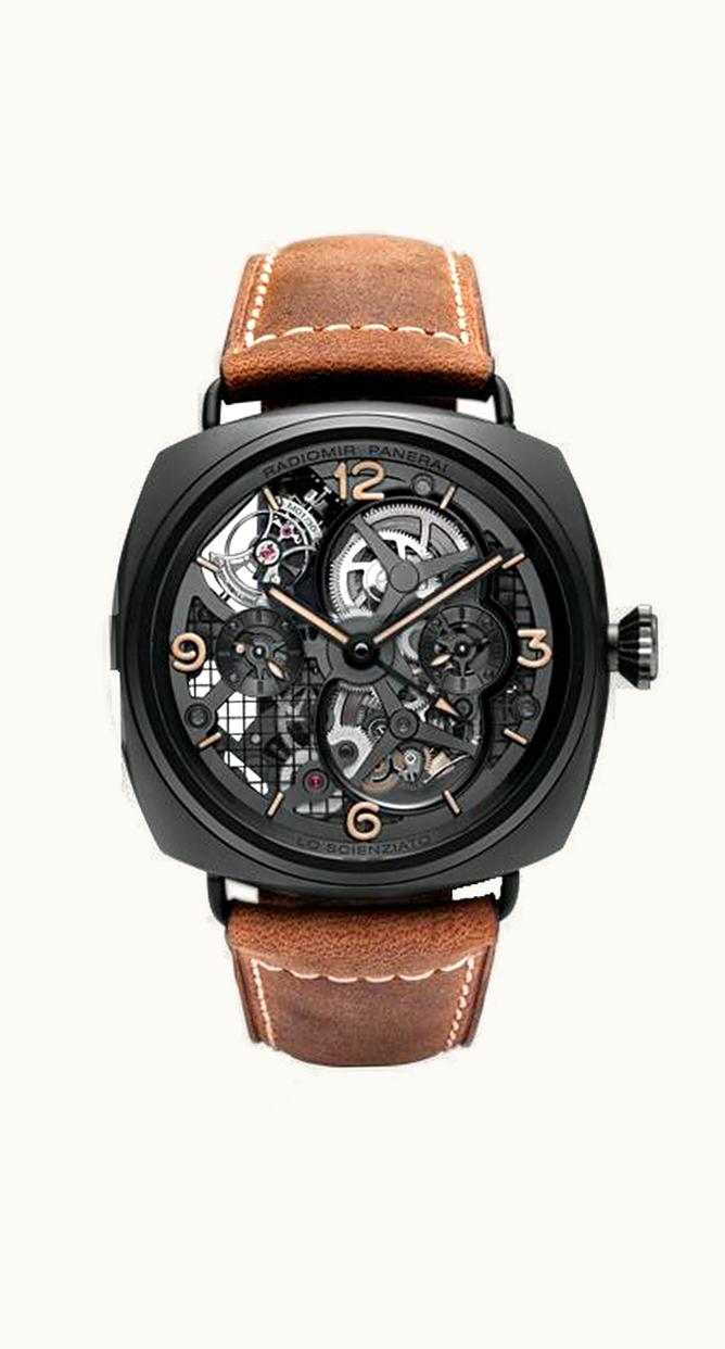 Panerai Radiomir Tourbillon GMT Ceramica Lo Scienziato