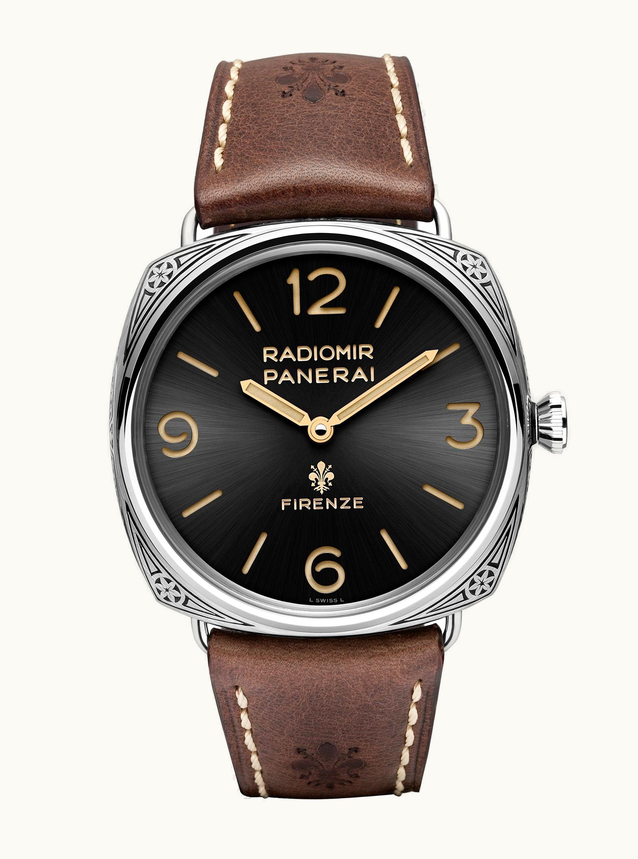 Panerai Radiomir Firenze 3 Days Acciaio Engraved II PAM00672
(aka: PAM672, PAM 672)