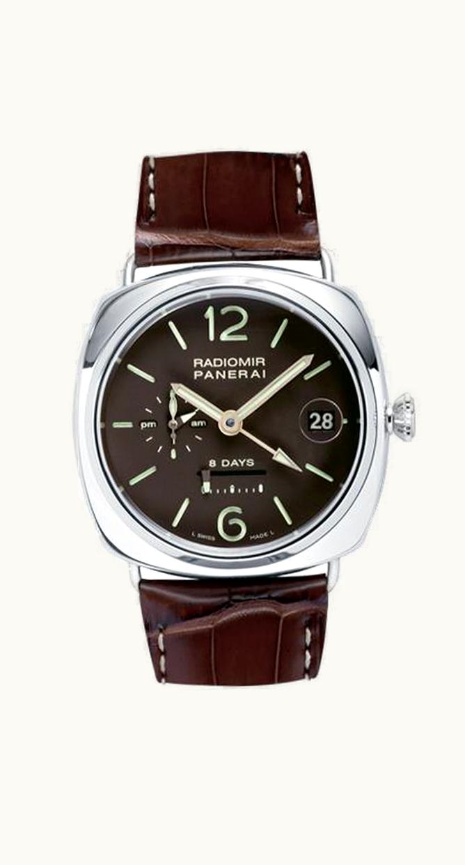 Panerai Radiomir 8 Days GMT Platinum PAM00201
(aka: PAM201, PAM 201)