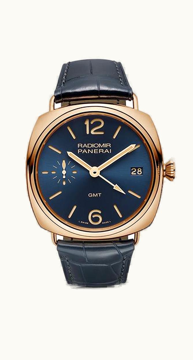 Panerai Radiomir 3 Days GMT Oro Rosso Blue