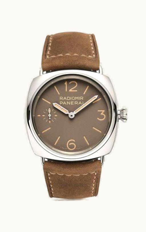 Panerai Radiomir Officine Stainless Steel / Brown