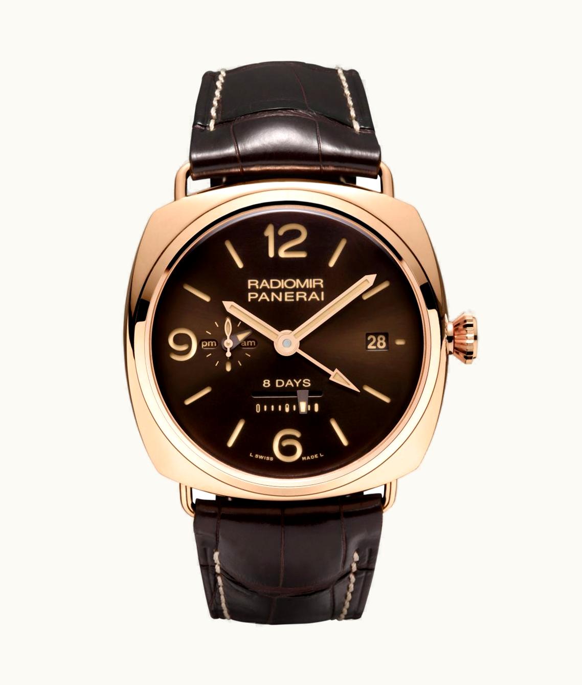 Panerai Radiomir 8 Days GMT Oro Rosso