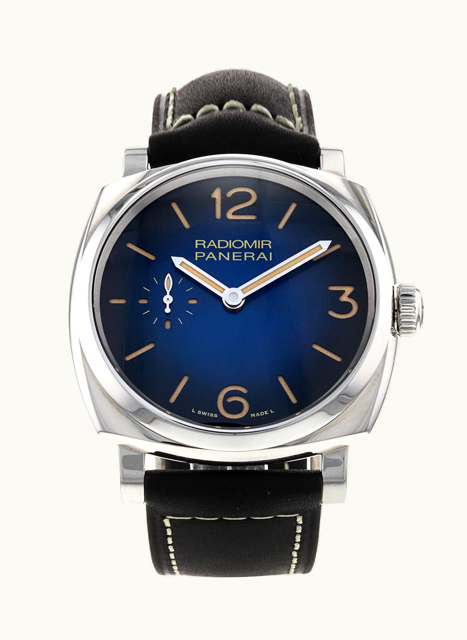 Panerai Radiomir 1940 42 3 Days Automatic Stainless Steel / Blue
