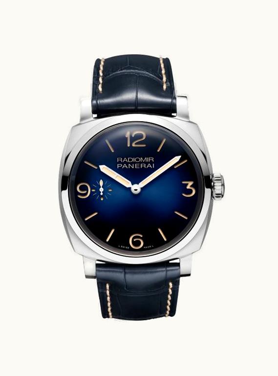 Panerai Radiomir 1940 47 3 Days Stainless Steel / Blue / Mediterraneo