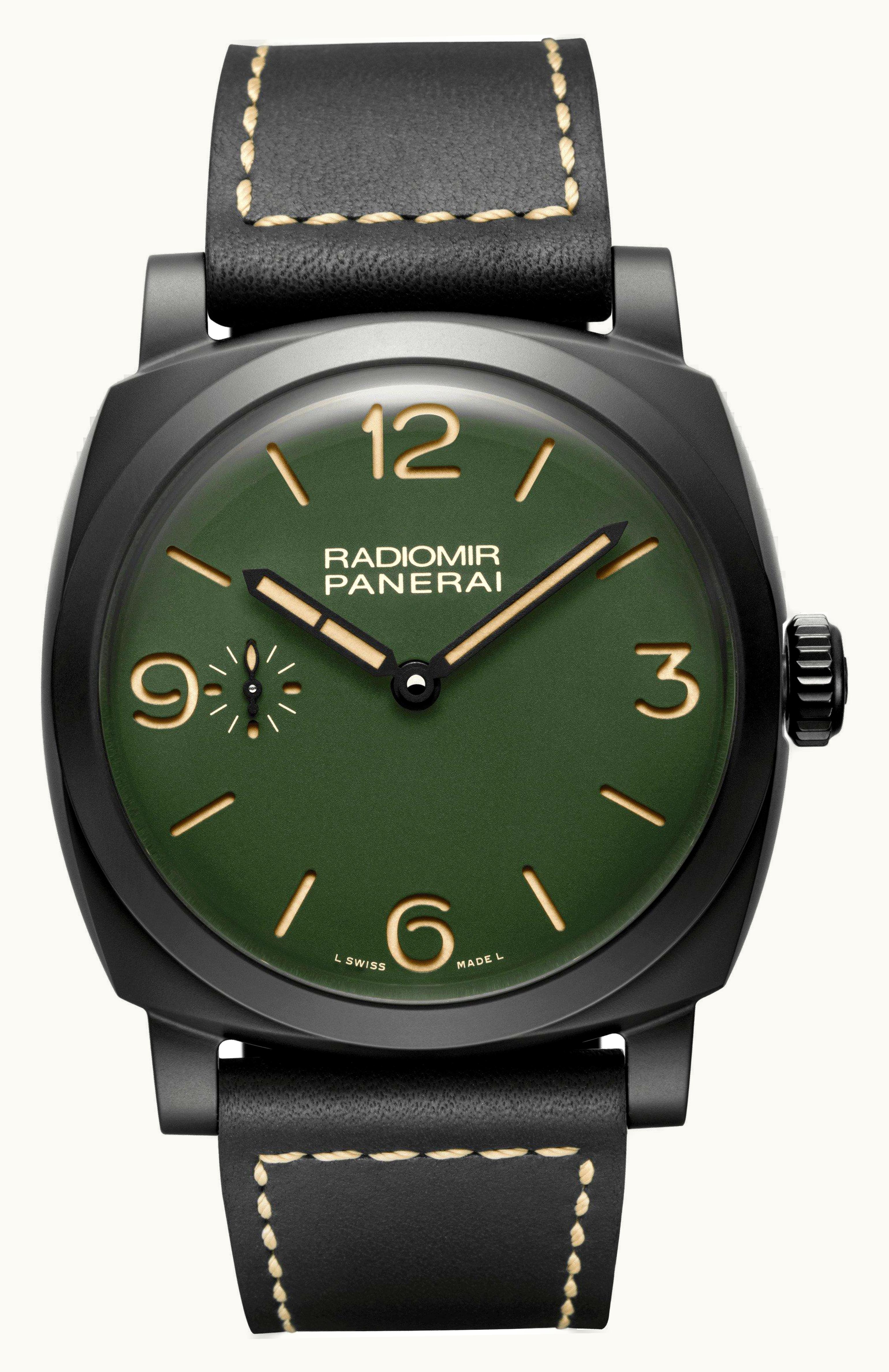 Panerai Radiomir 1940 48 3 Days Ceramic / Military Green