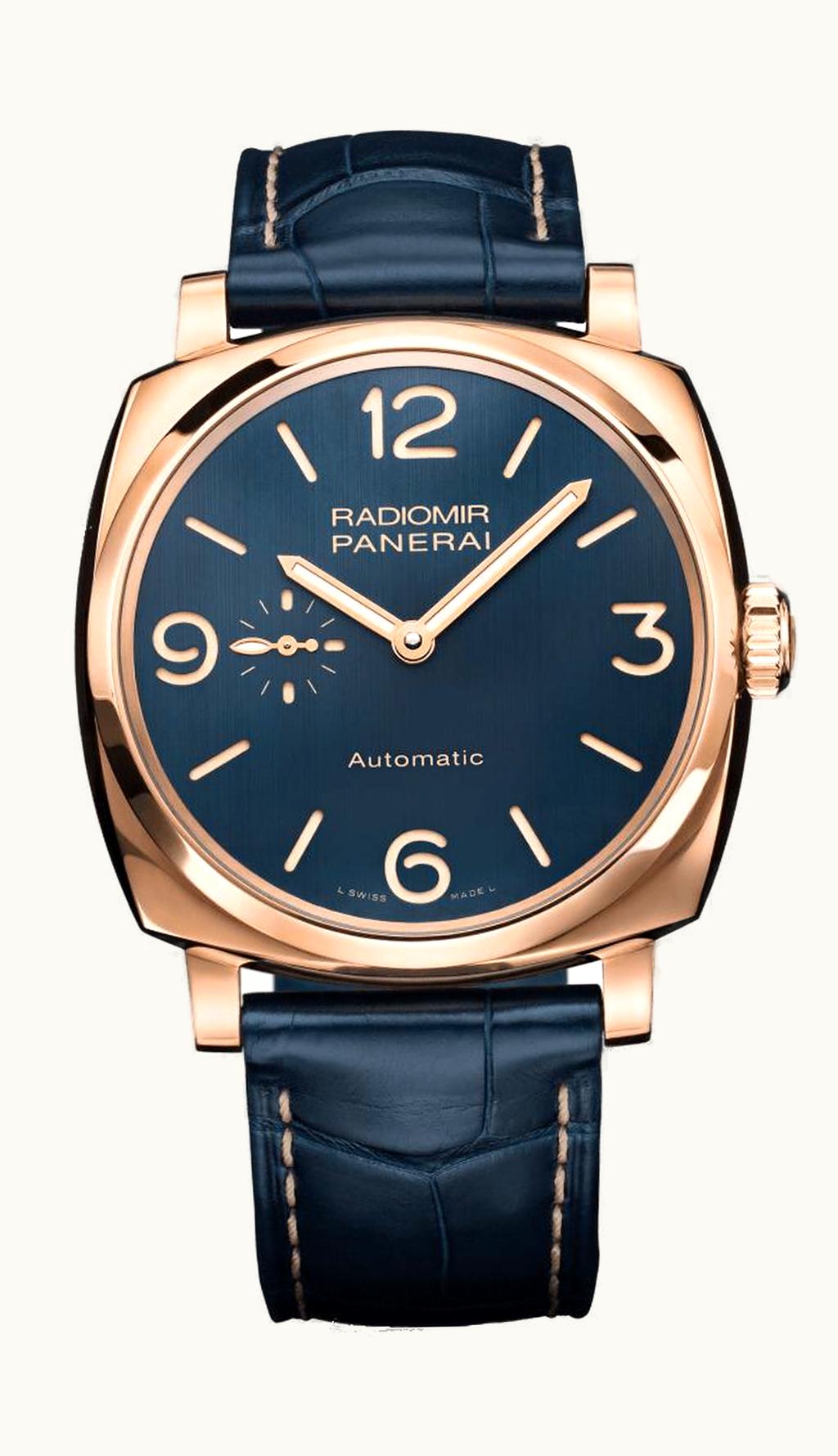 Panerai Radiomir 1940 3 Days Automatic Oro Rosso Bucherer Blue Editions