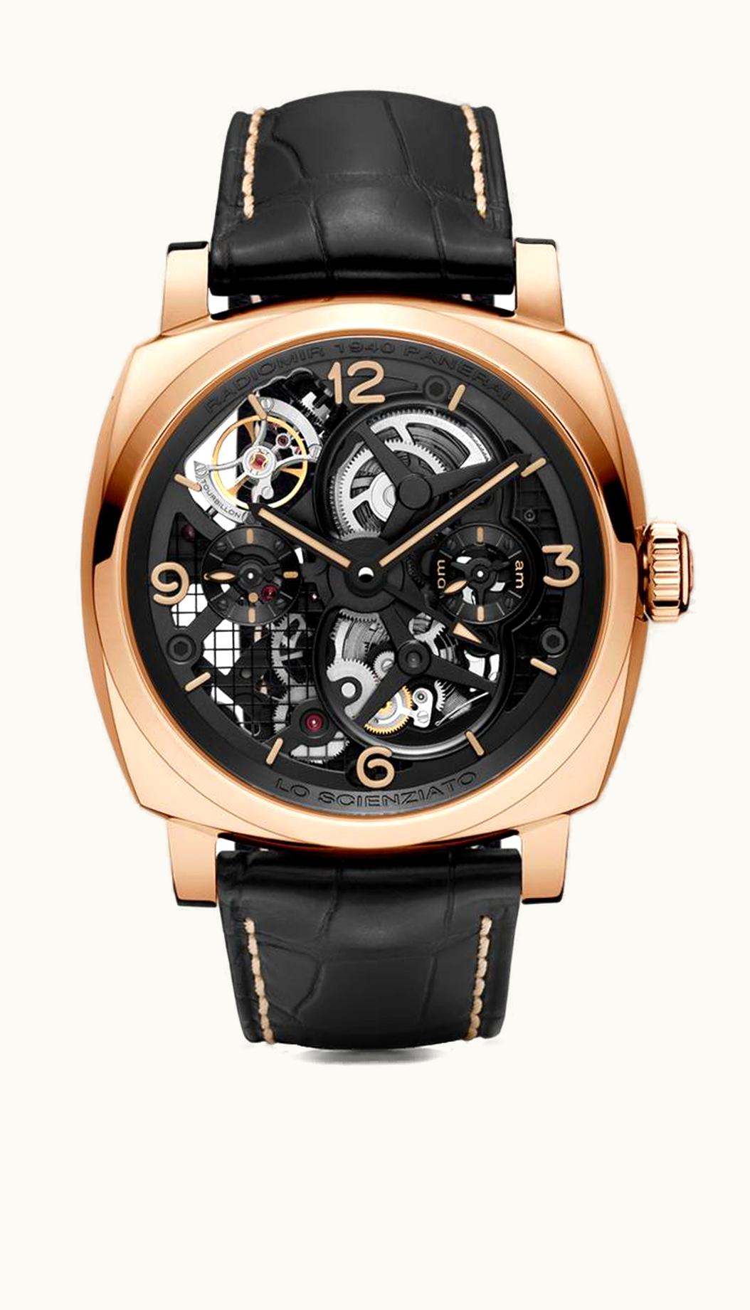 Panerai Radiomir 1940 Tourbillon GMT Oro Rosso Lo Scienziato