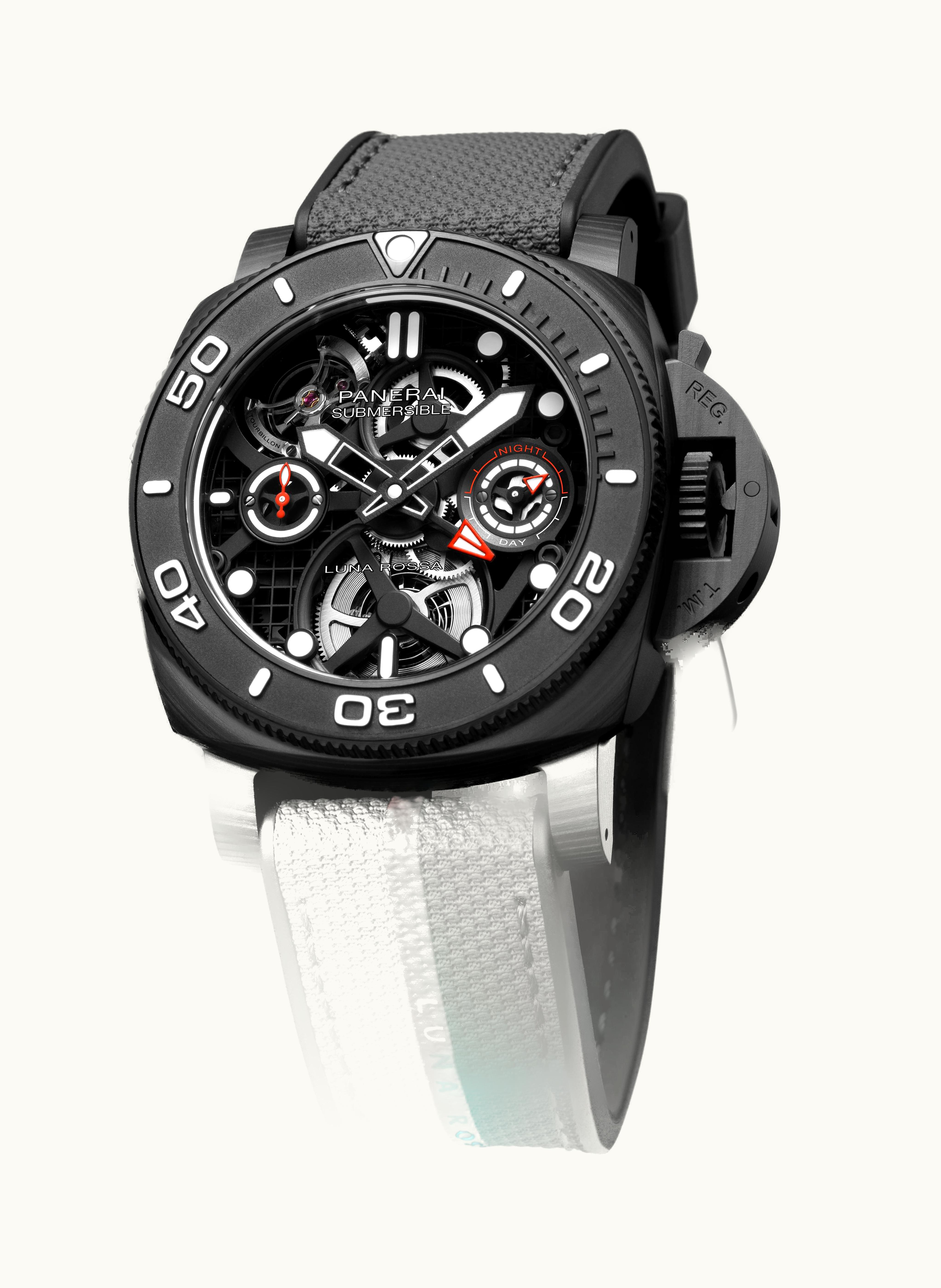 Panerai Luminor Submersible 47 Tourbillon GMT Luna Rossa Experience Edition