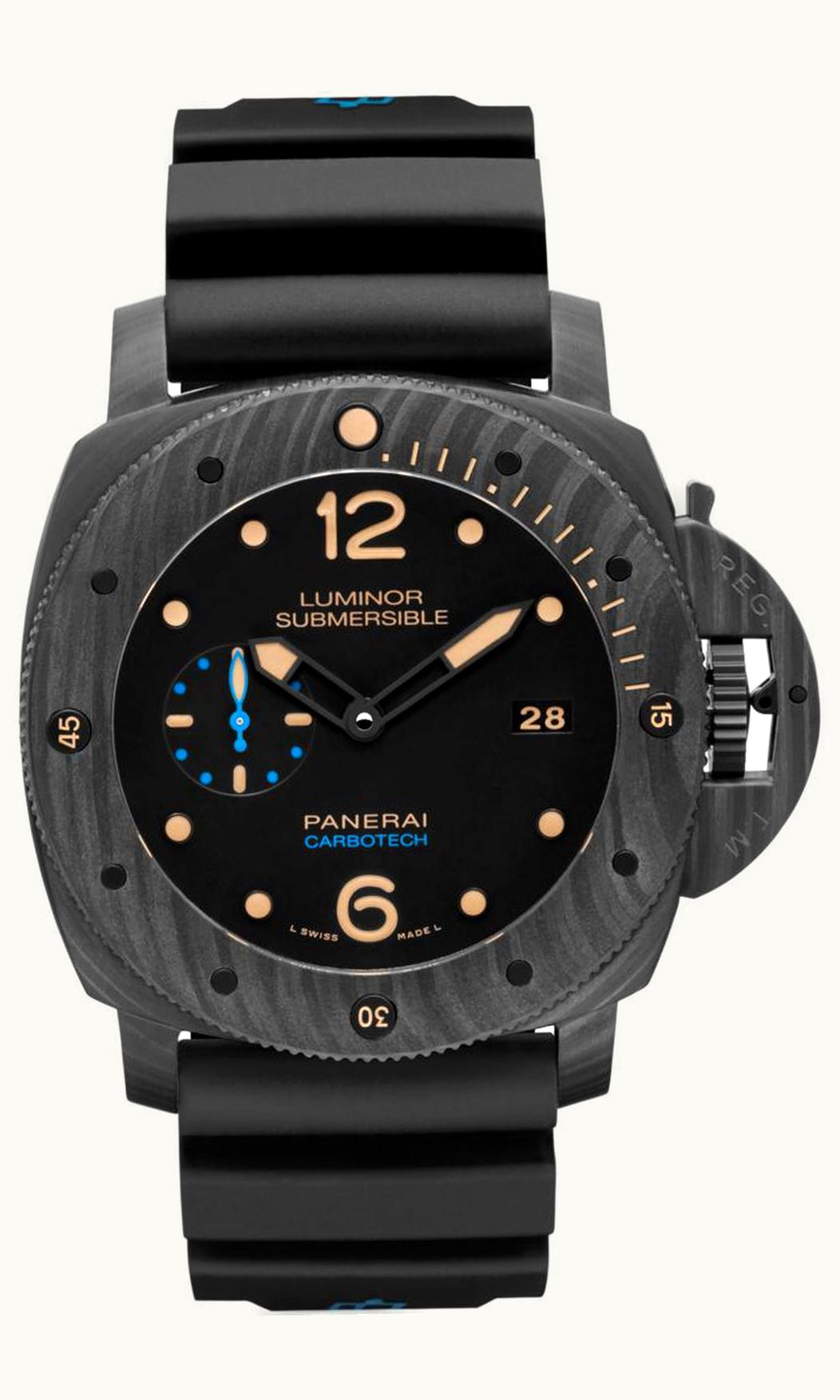 Panerai Luminor Submersible 47 3 Days Automatic Carbotech / Black