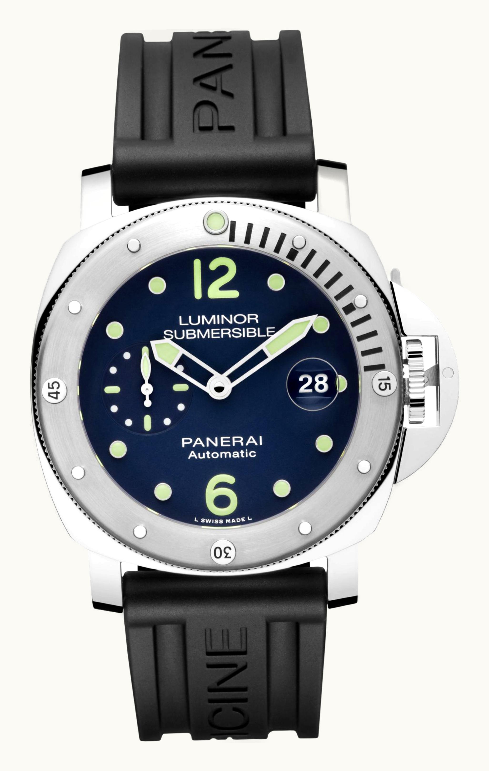 Panerai Luminor Submersible Automatic Acciaio Blue