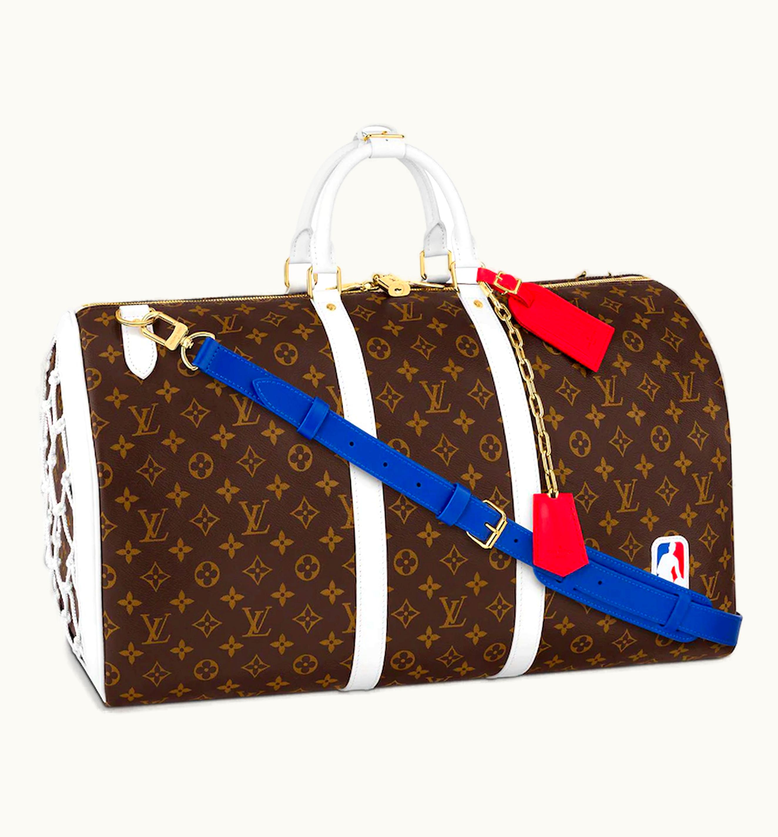 Louis Vuitton Louis Vuitton X NBA Basketball Keepall 55 Monogram