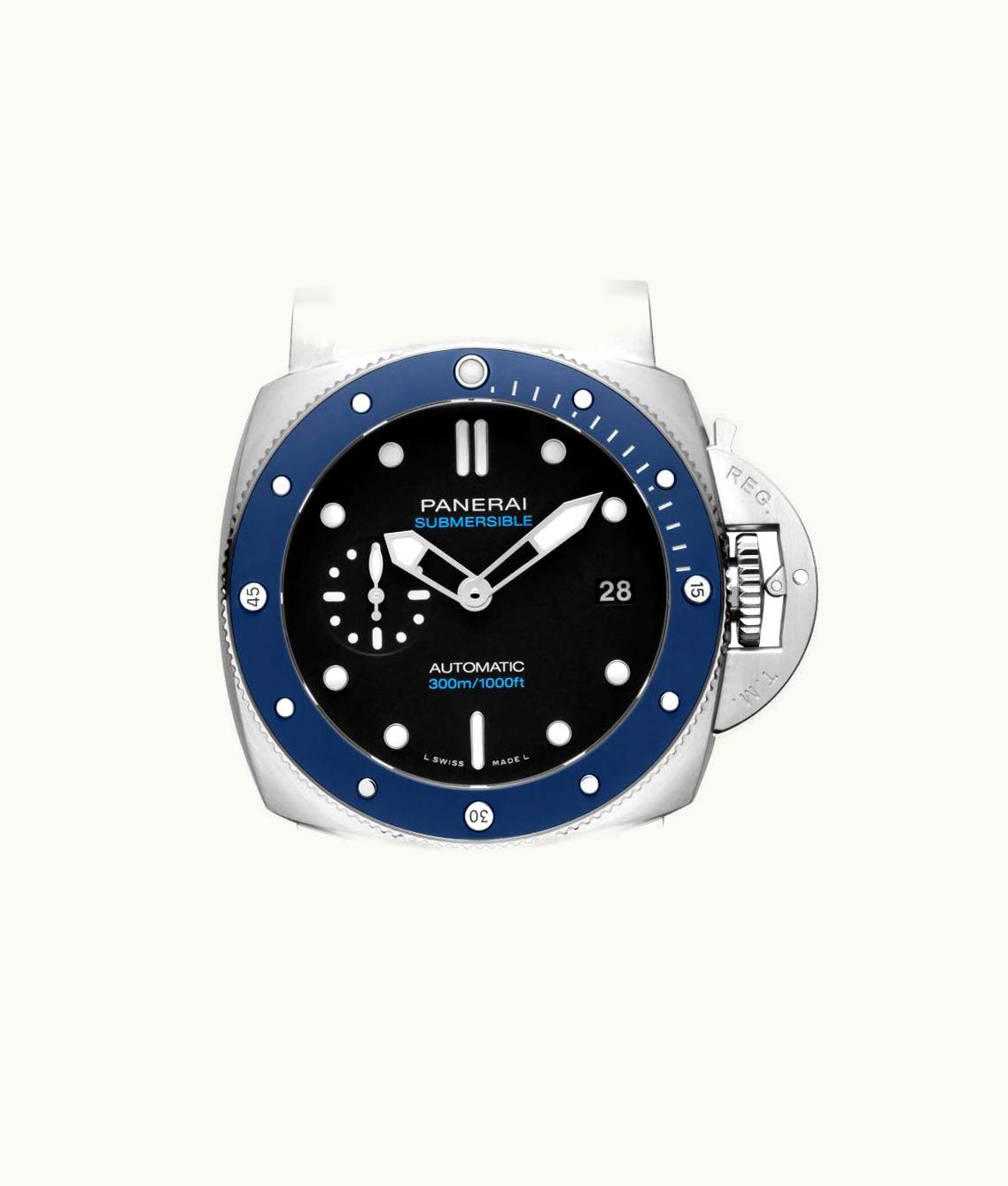 Panerai Luminor Submersible 42 3 Days Automatic Azzurro