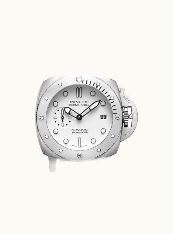 Panerai Luminor Submersible 42 3 Days Automatic Stainless Steel / White