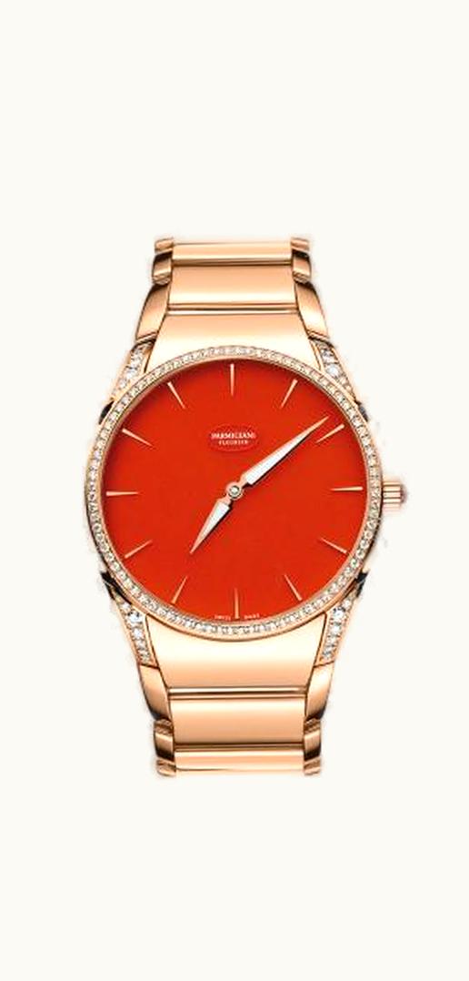 Parmigiani Fleurier Tonda 1950 Sertie Rose Gold / Poppy / Bracelet