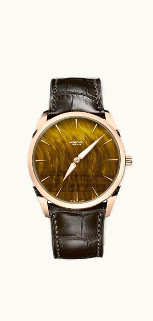 Parmigiani Fleurier Tonda 1950 Rose Gold / Tiger's Eye / Alligator