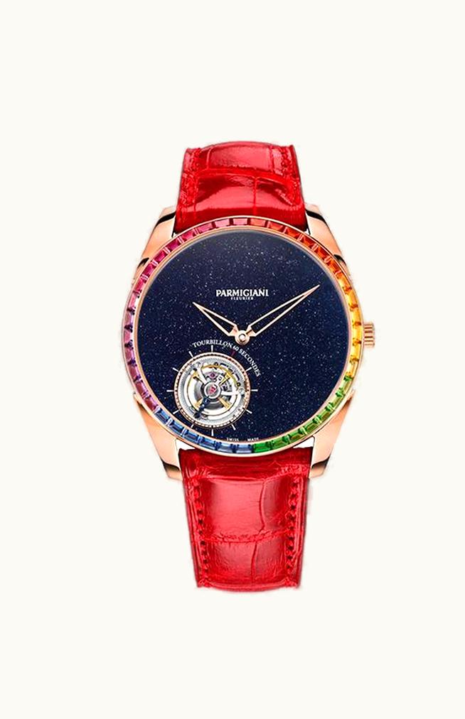 Parmigiani Fleurier Tonda 1950 Rose Gold / Lapis Lazuli / Alligator