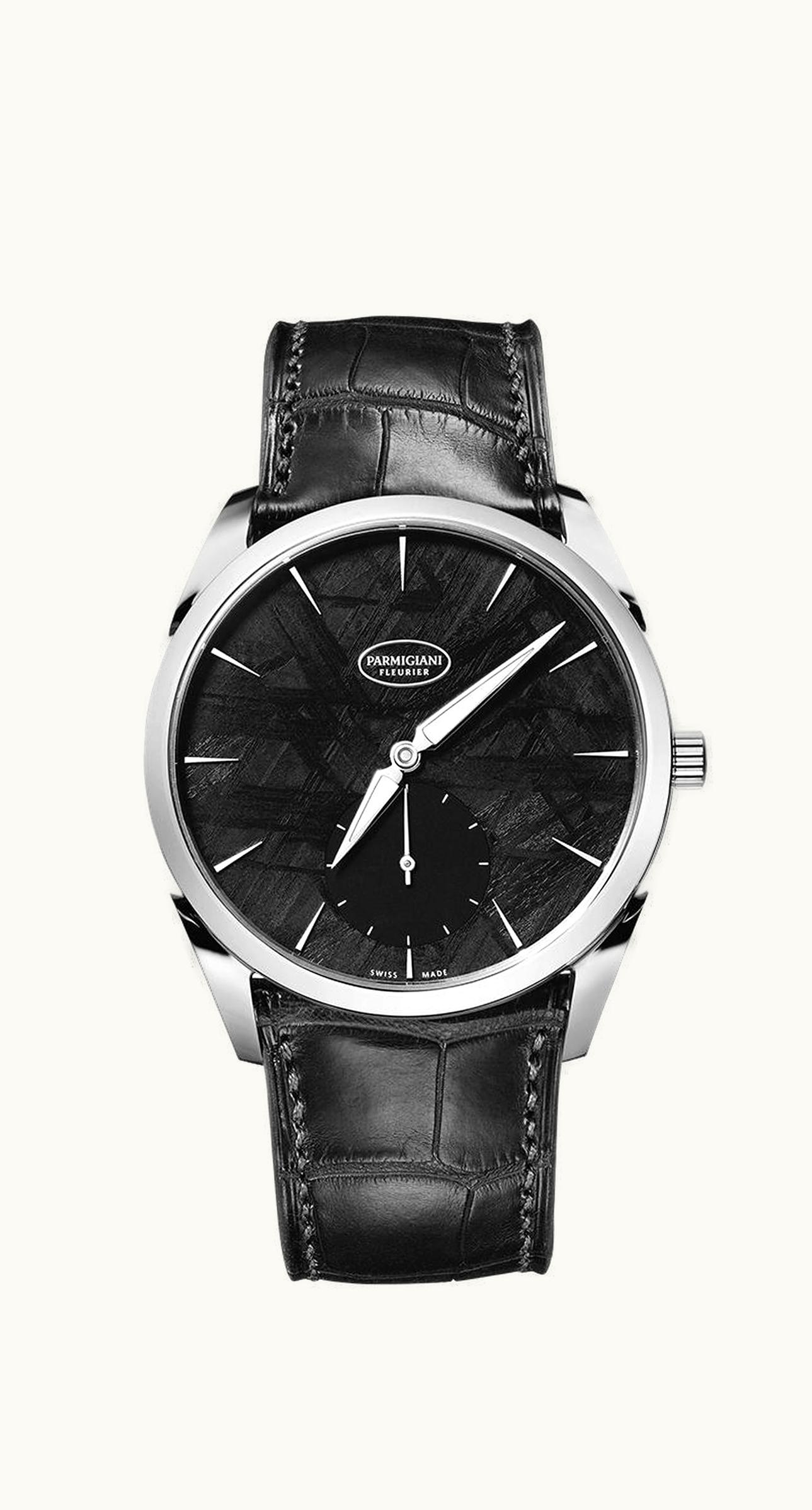 Parmigiani Fleurier Tonda 1950 Titanium / Black Meteorite / Alligator