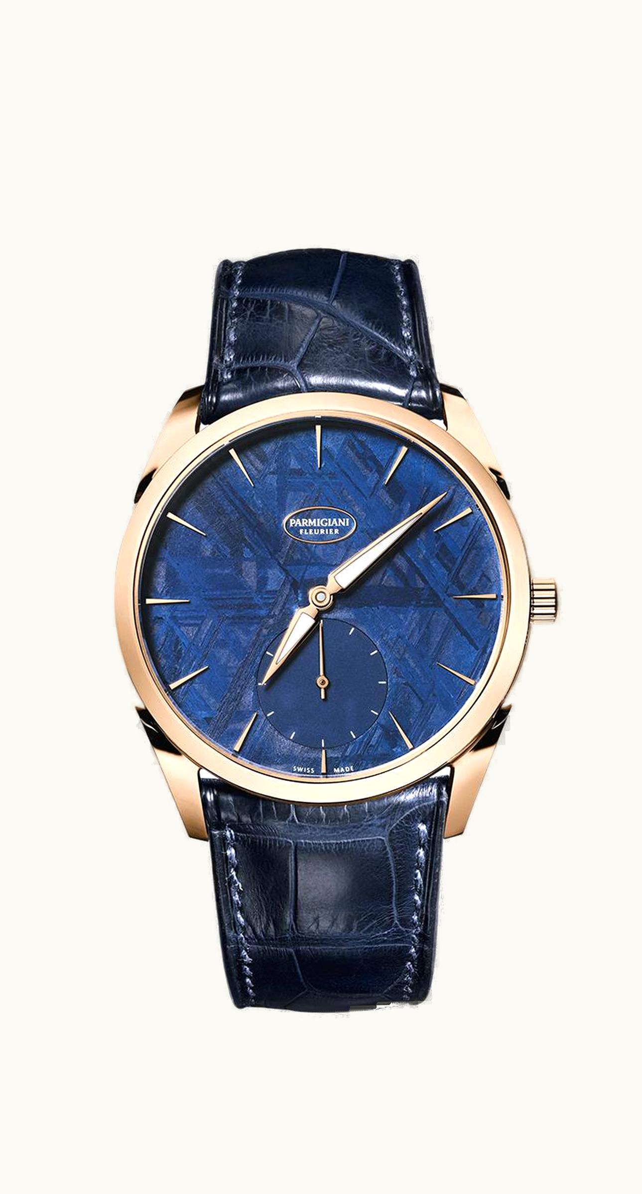 Parmigiani Fleurier Tonda 1950 Rose Gold / Meteorite Blue / Alligator