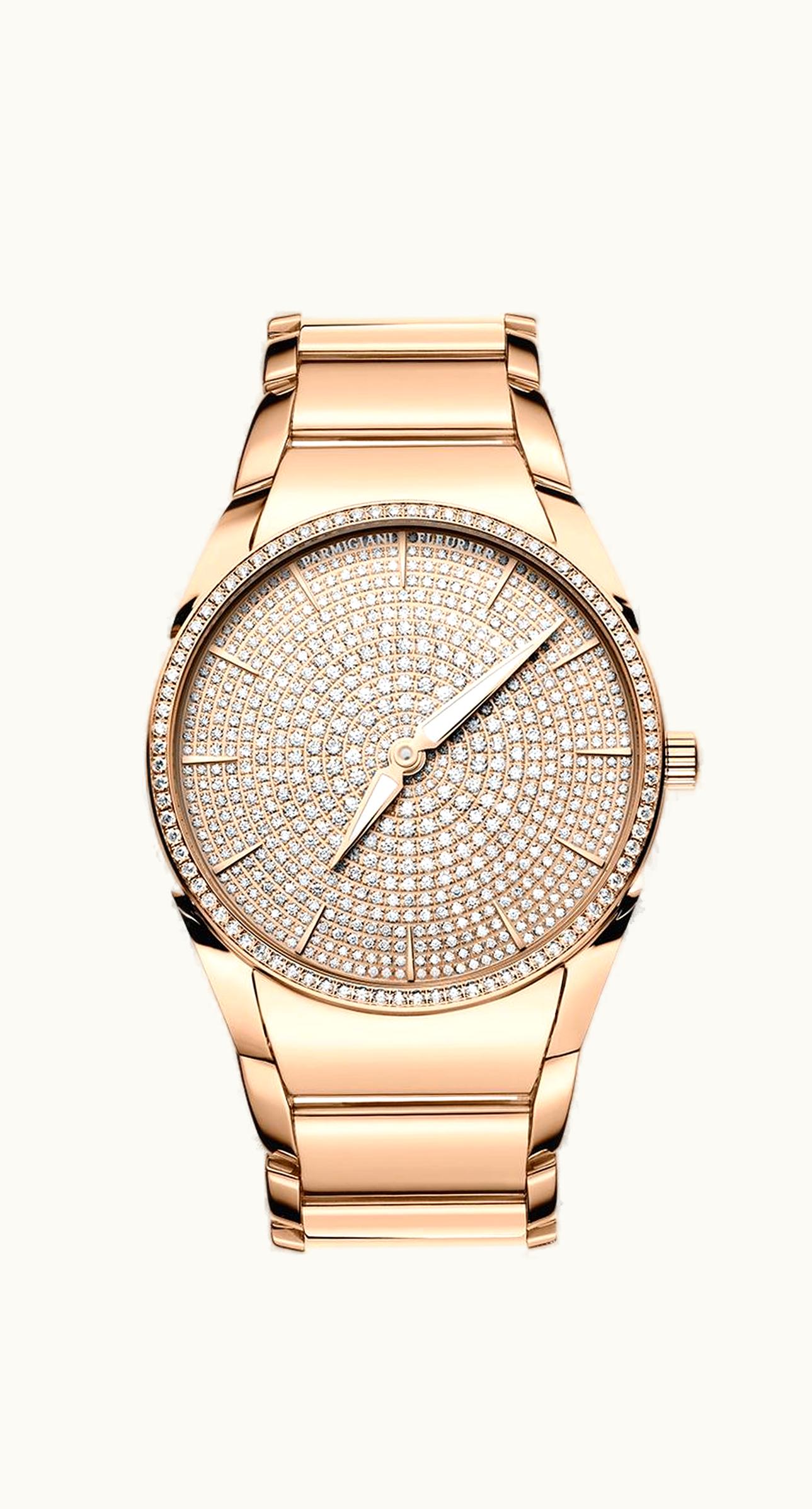 Parmigiani Fleurier Tonda 1950 Sertie Rose Gold / Full Set / Bracelet