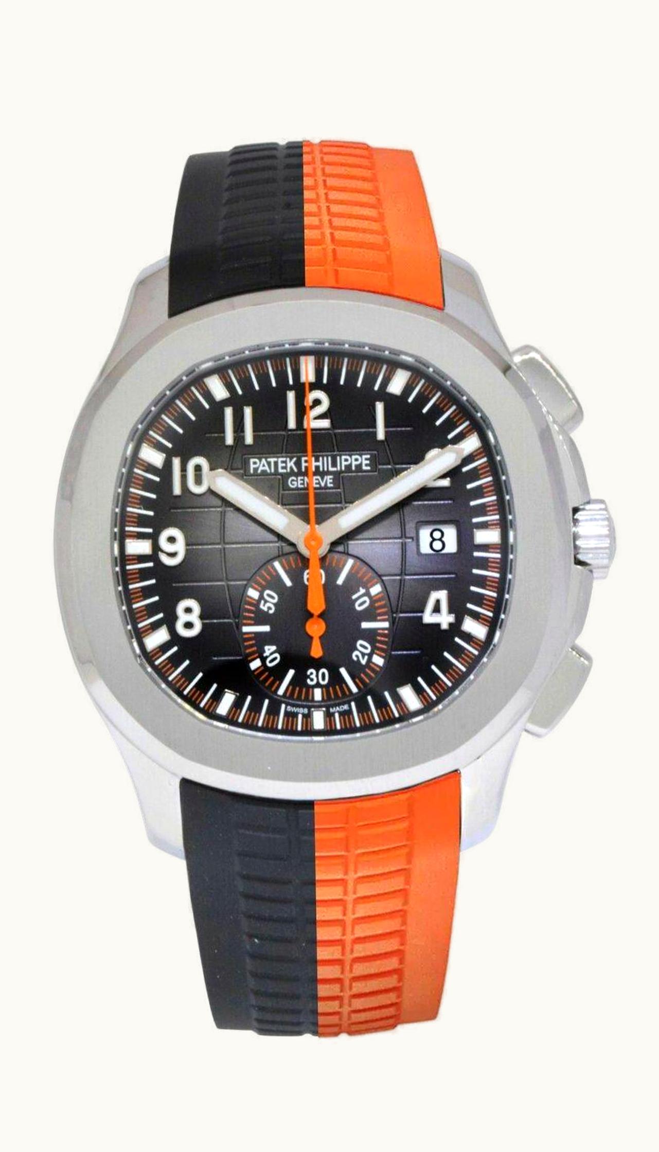 Patek Philippe Aquanaut Chronograph 5968 Stainless Steel / Black / Rubber