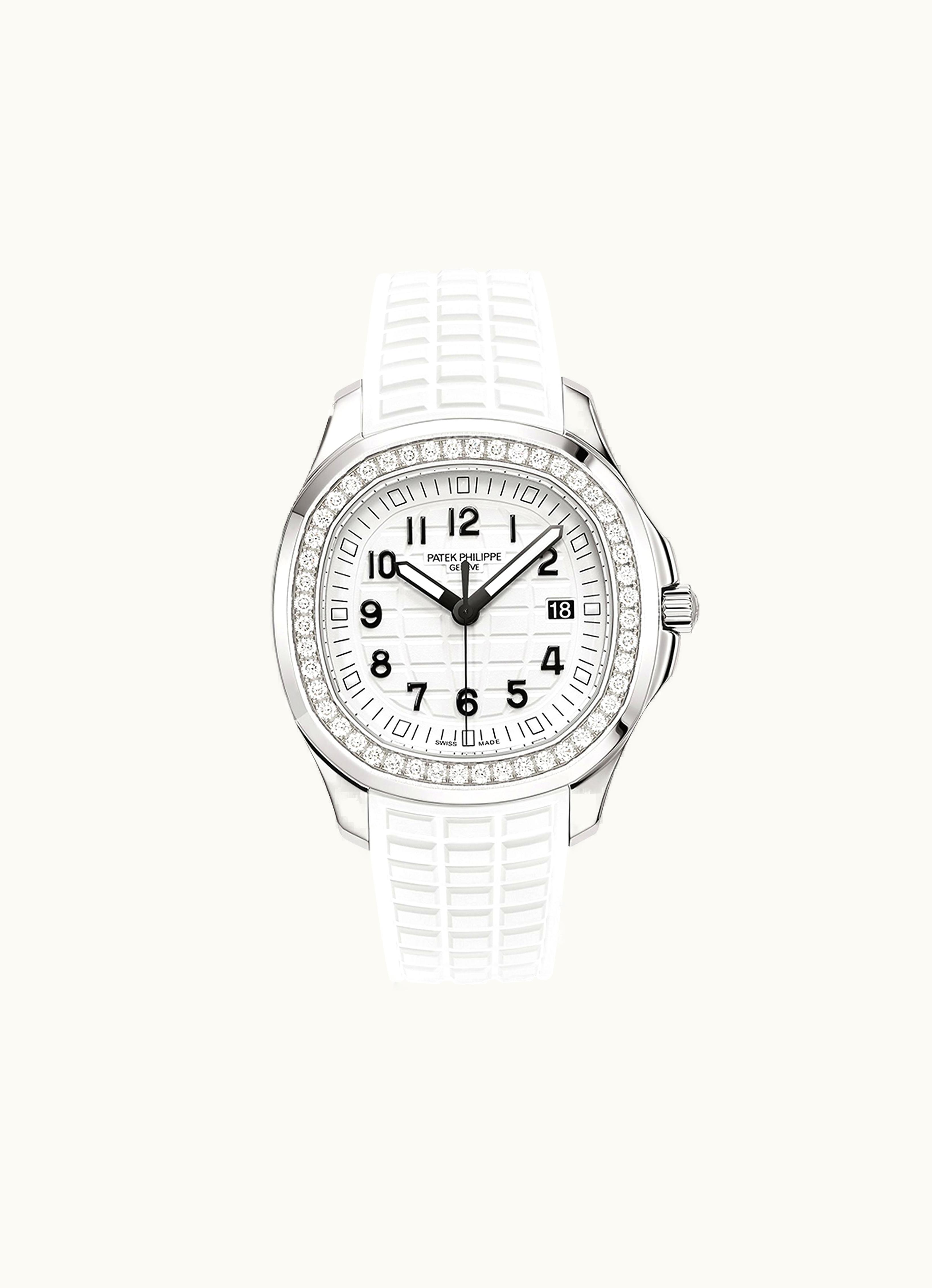 Patek Philippe Aquanaut Luce Quartz Stainless Steel / White