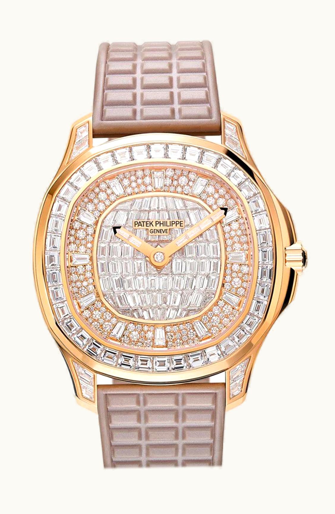Patek Philippe Patek Philippe Aquanut Luce Haute Joaillerie Rose Gold / Diamond