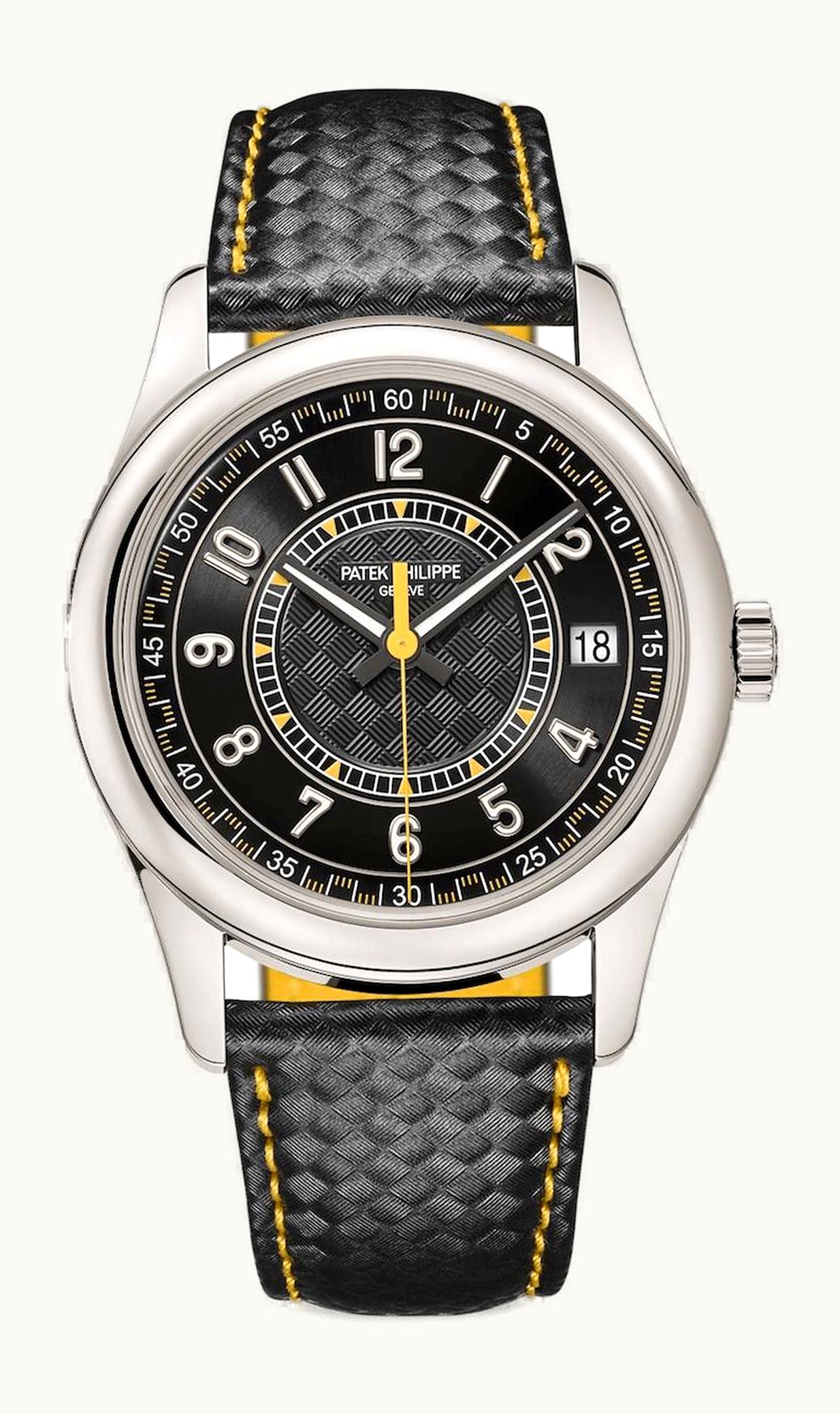Patek Philippe Calatrava White Gold / Black - Yellow