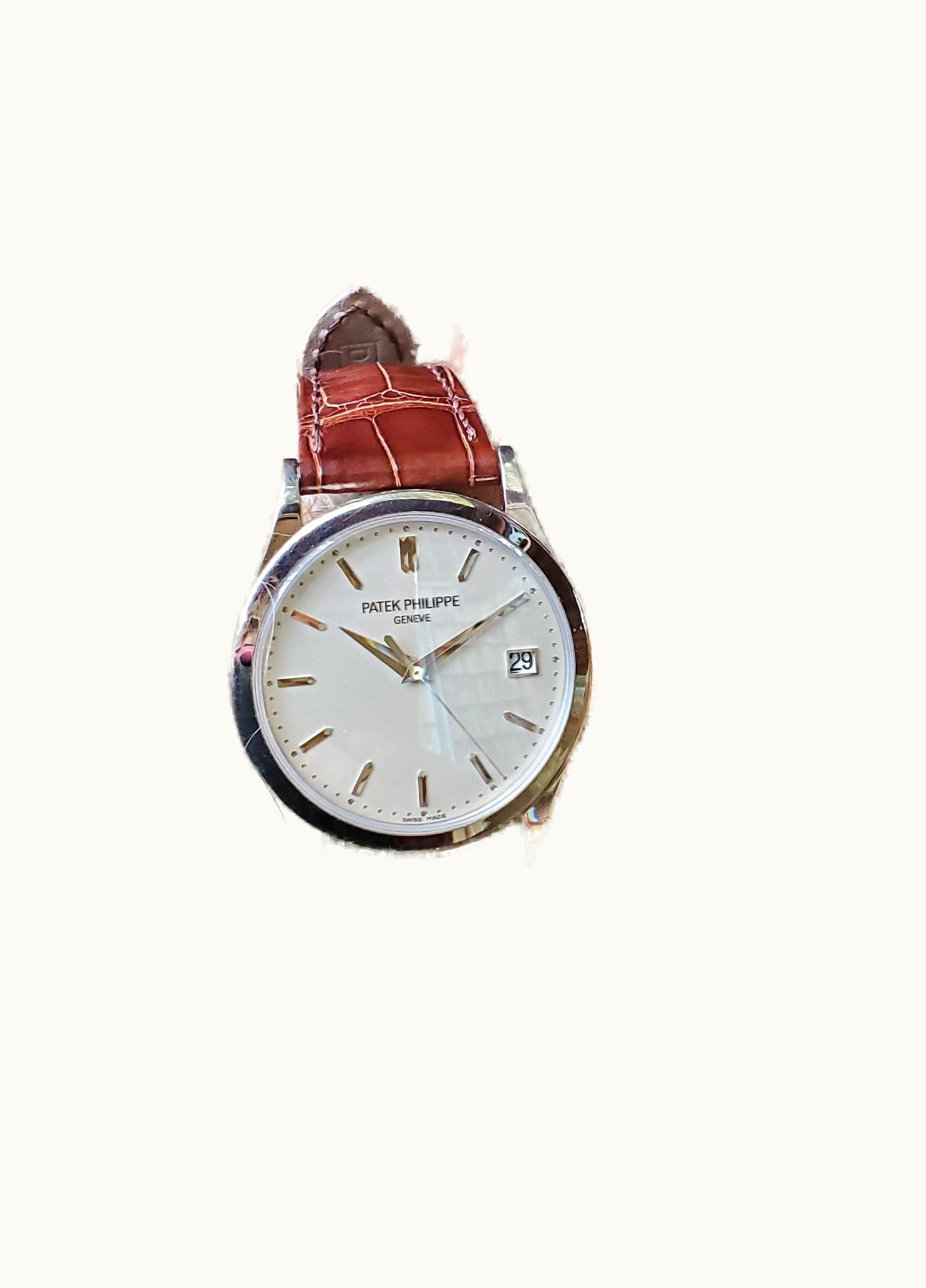 Patek Philippe Calatrava 5296G White Gold / Silver