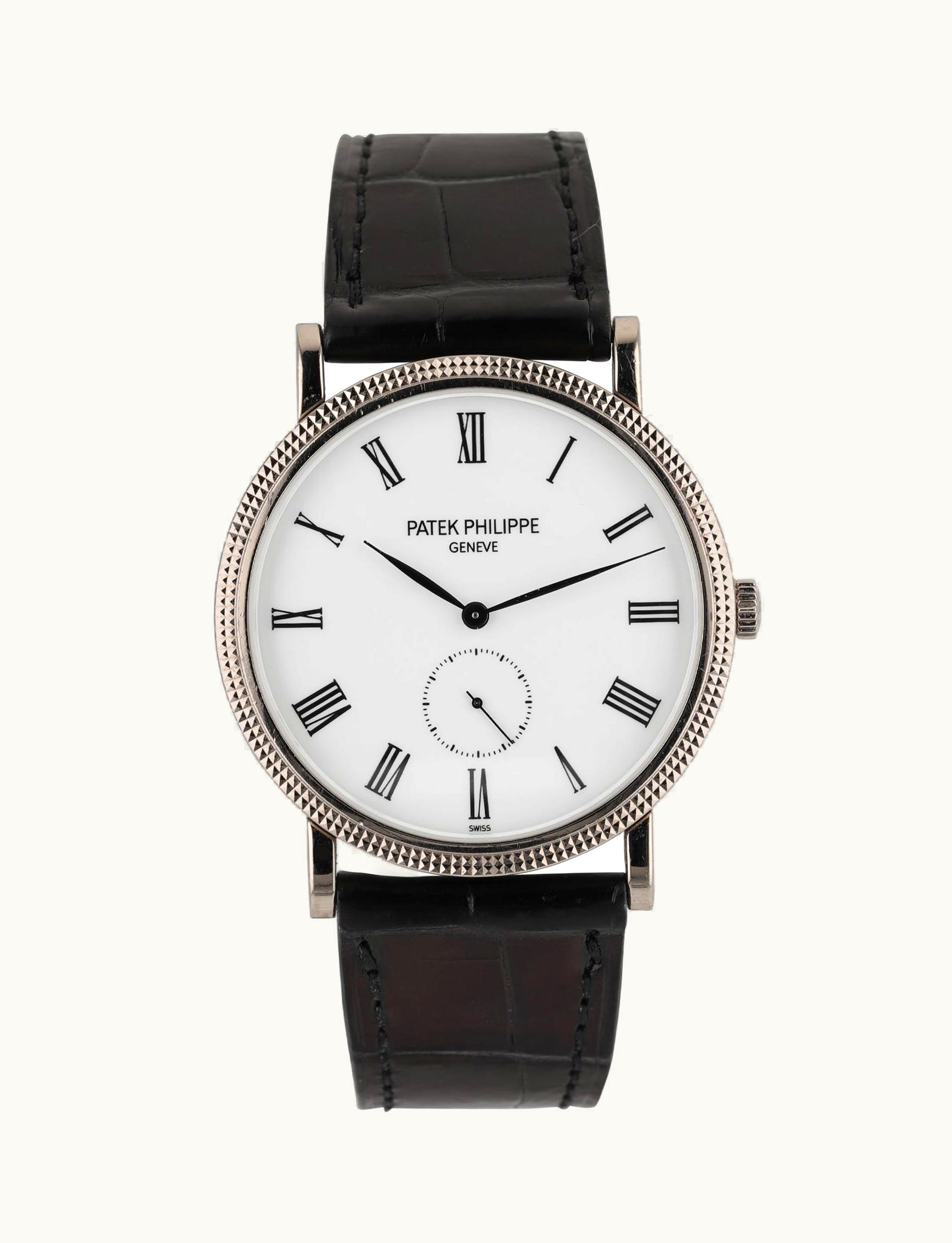 Patek Philippe Calatrava 5296G Scientific White Gold / Silver