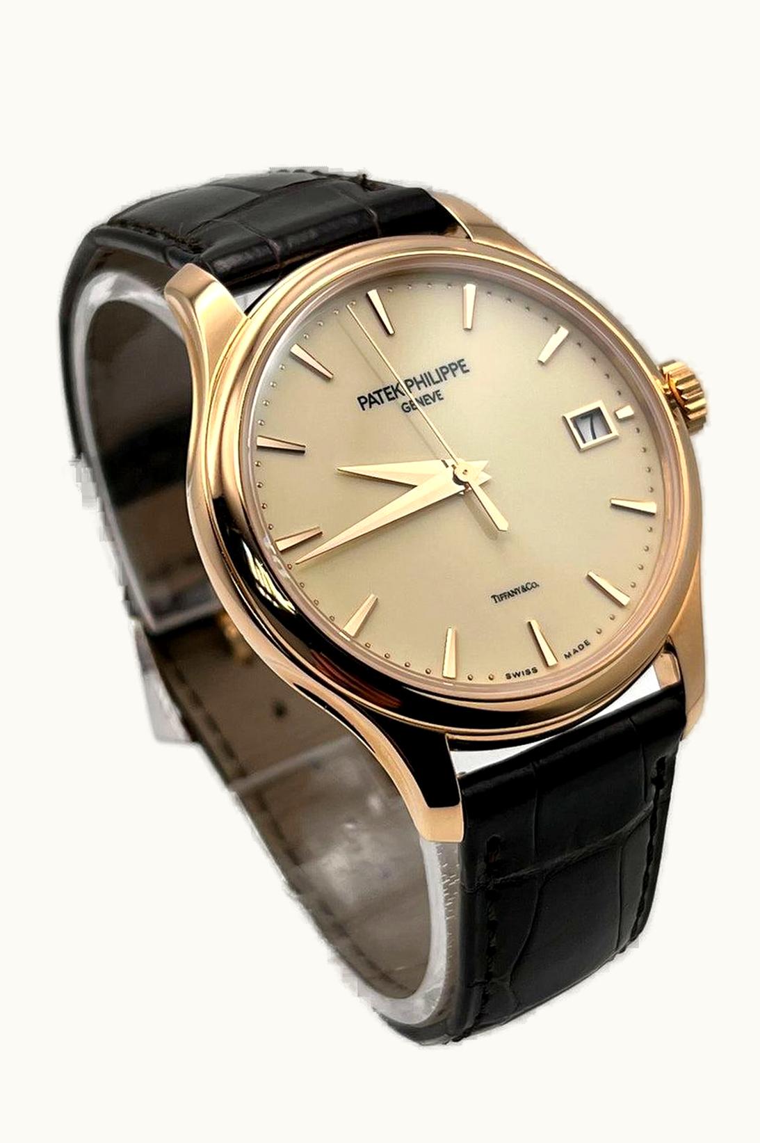 Patek Philippe Calatrava 5227 Tiffany Rose Gold / Ivory