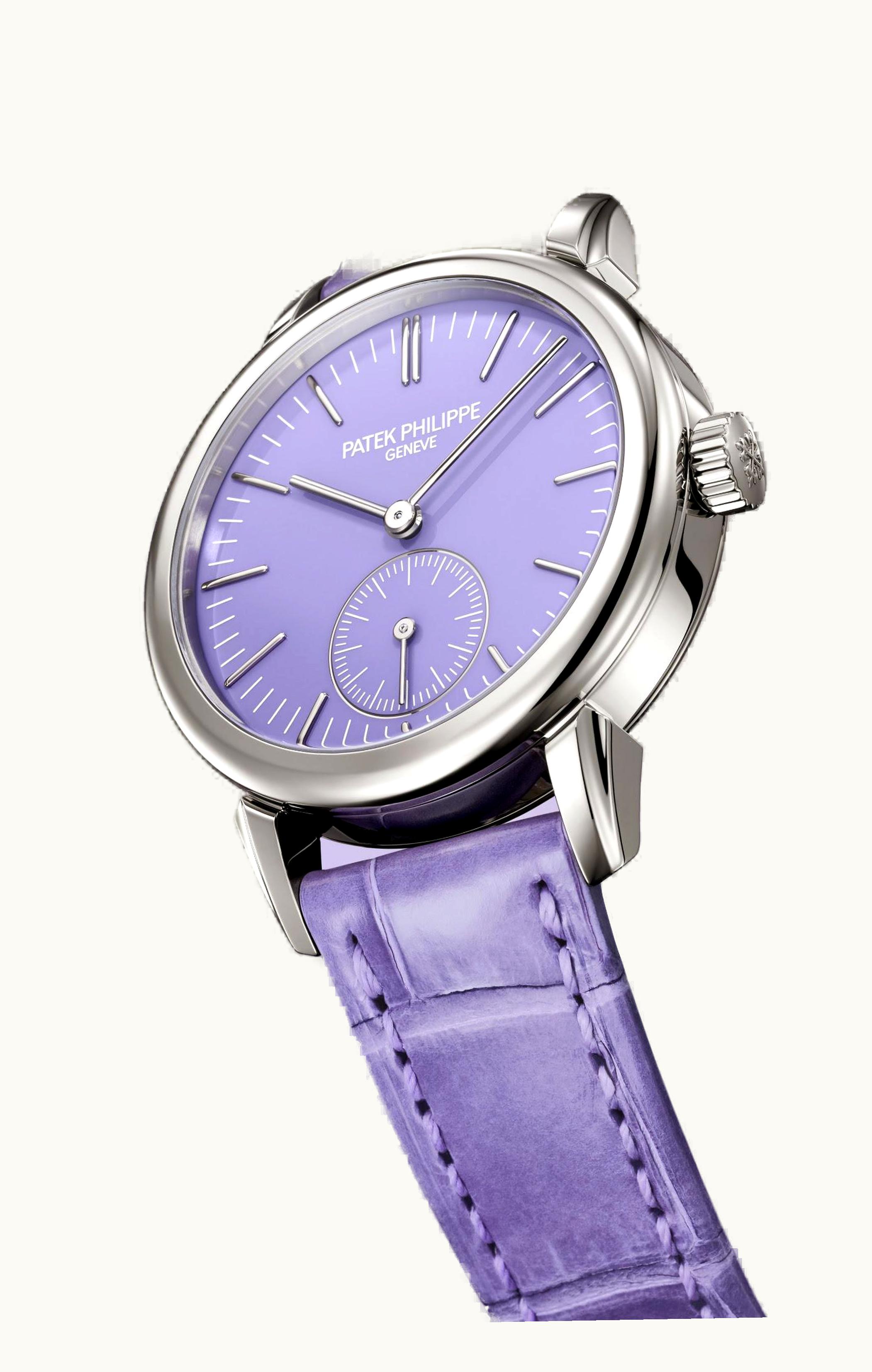 Patek Philippe Calatrava 7127 White Gold / Lilac / Tokyo 2023