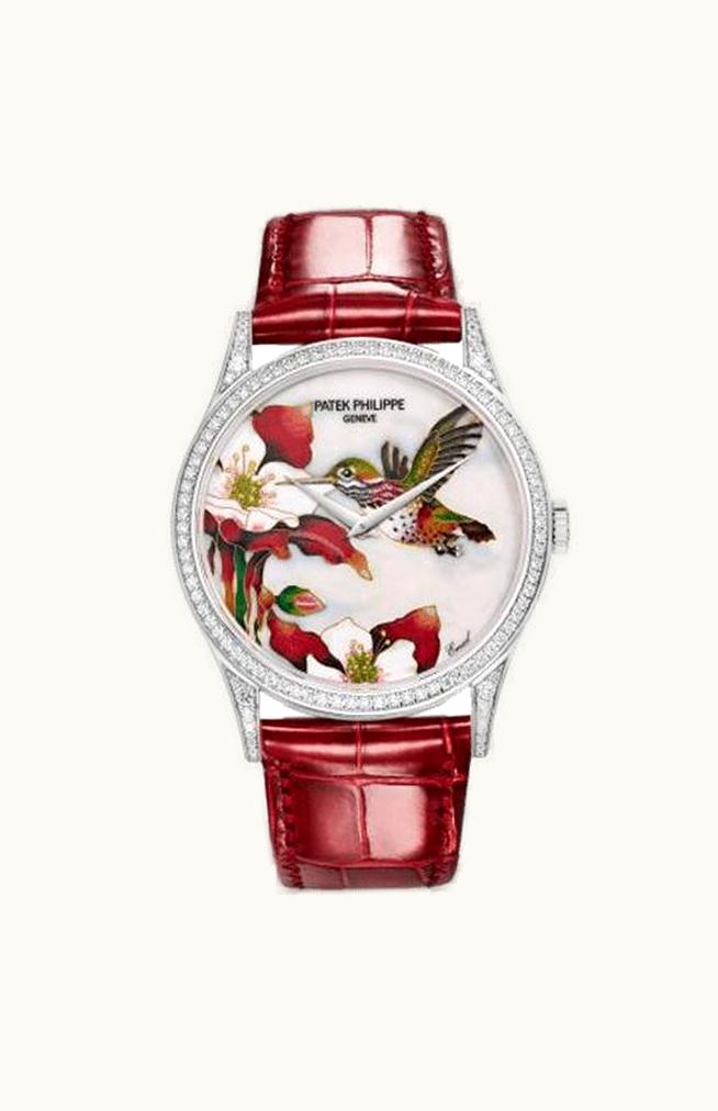 Patek Philippe Calatrava 5177 Red-Crowned Cranes