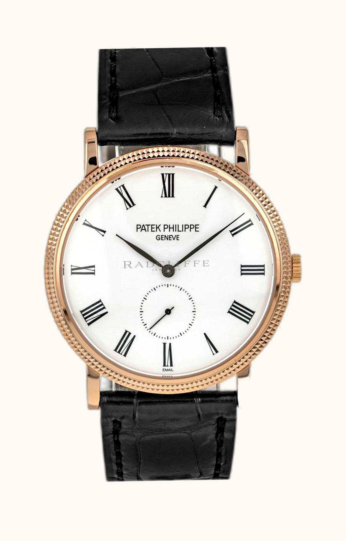 Patek Philippe Calatrava 5116 Rose Gold / White