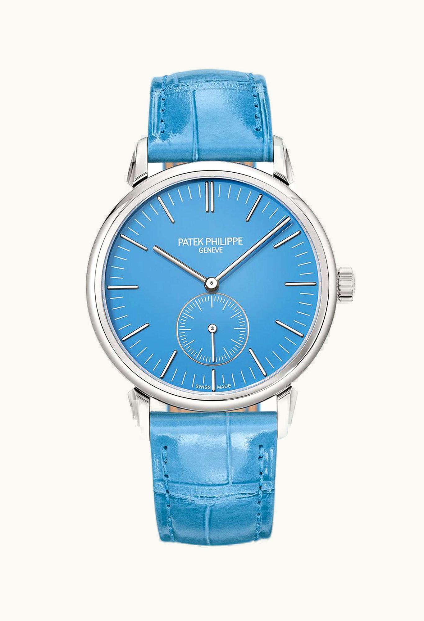 Patek Philippe Calatrava 6127 White Gold / Light Blue / Tokyo 2023