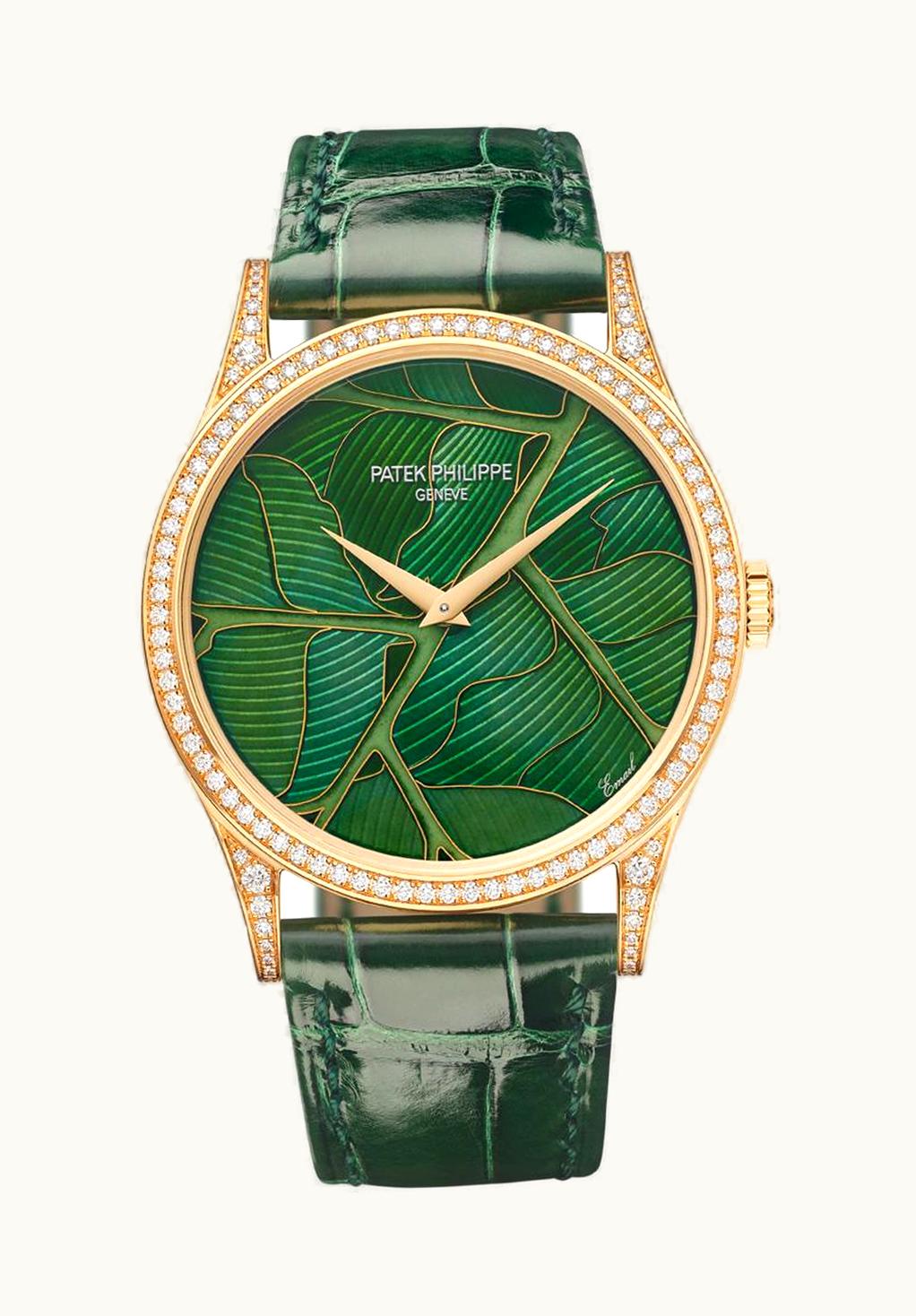Patek Philippe Calatrava 5077 Kimonos with Floral Patterns