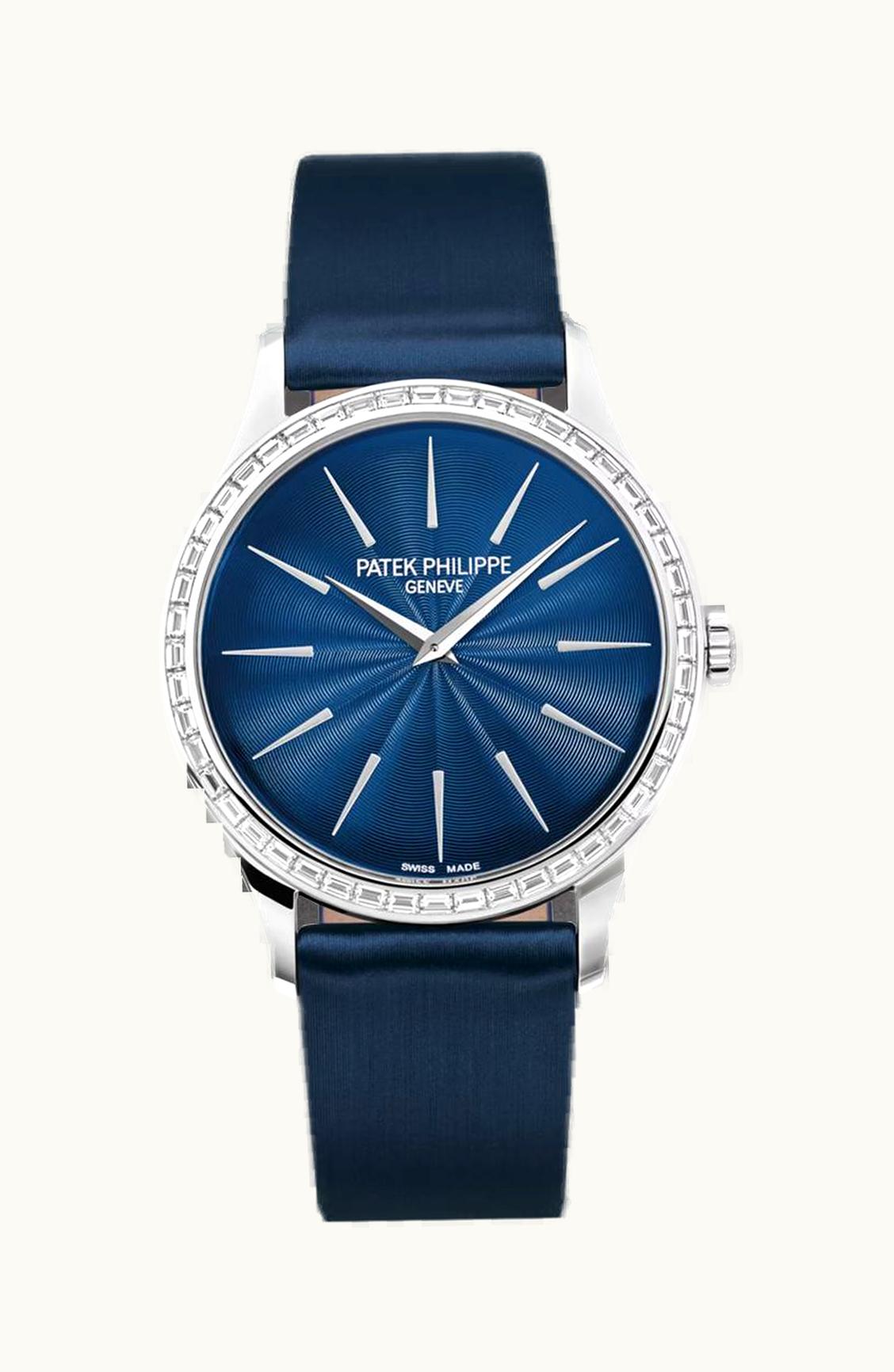 Patek Philippe Calatrava 4897 White Gold / Midnight Blue