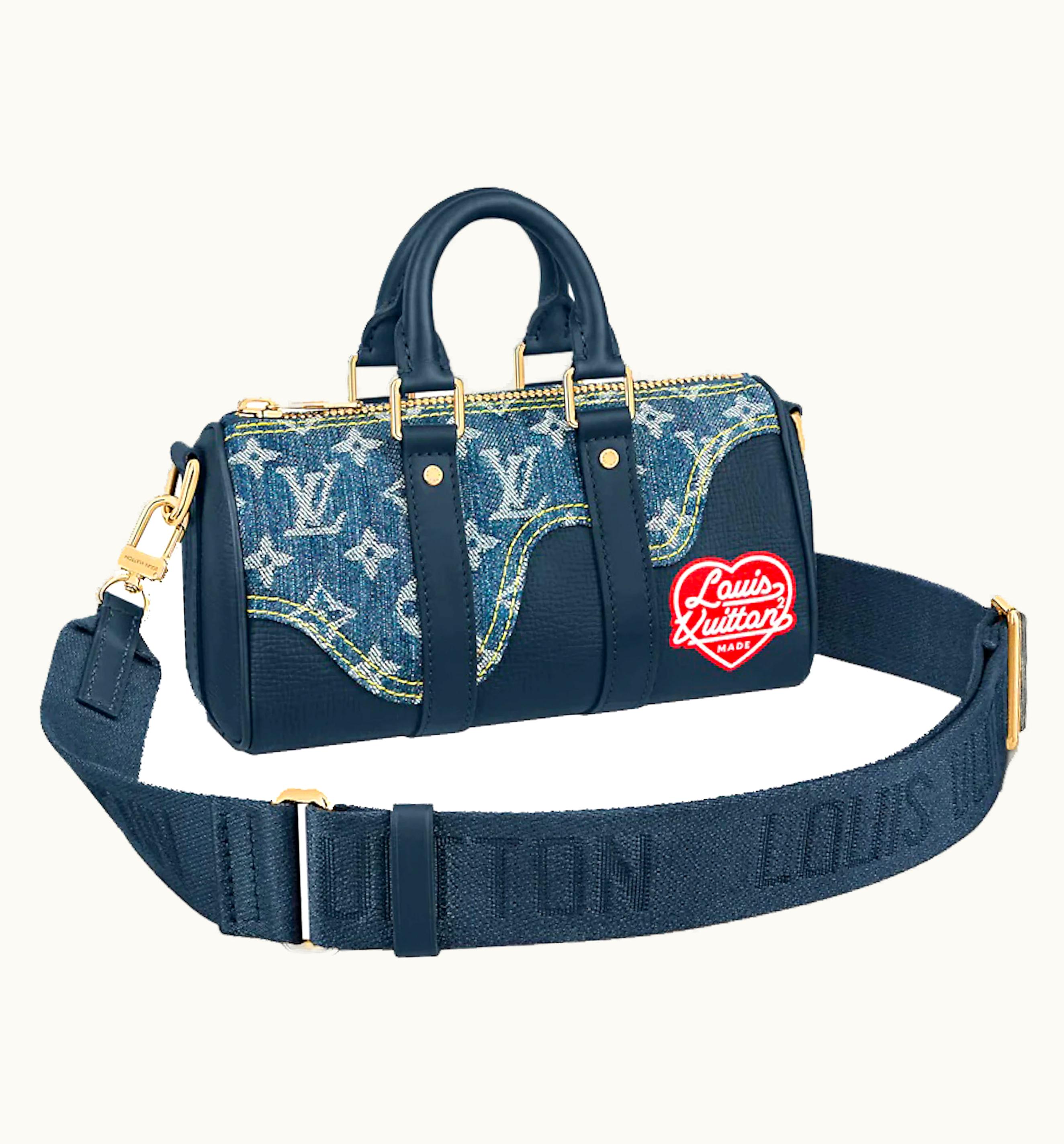 Louis Vuitton Louis Vuitton Nigo Keepall XS Monogram Blue Miniature Travel Bag