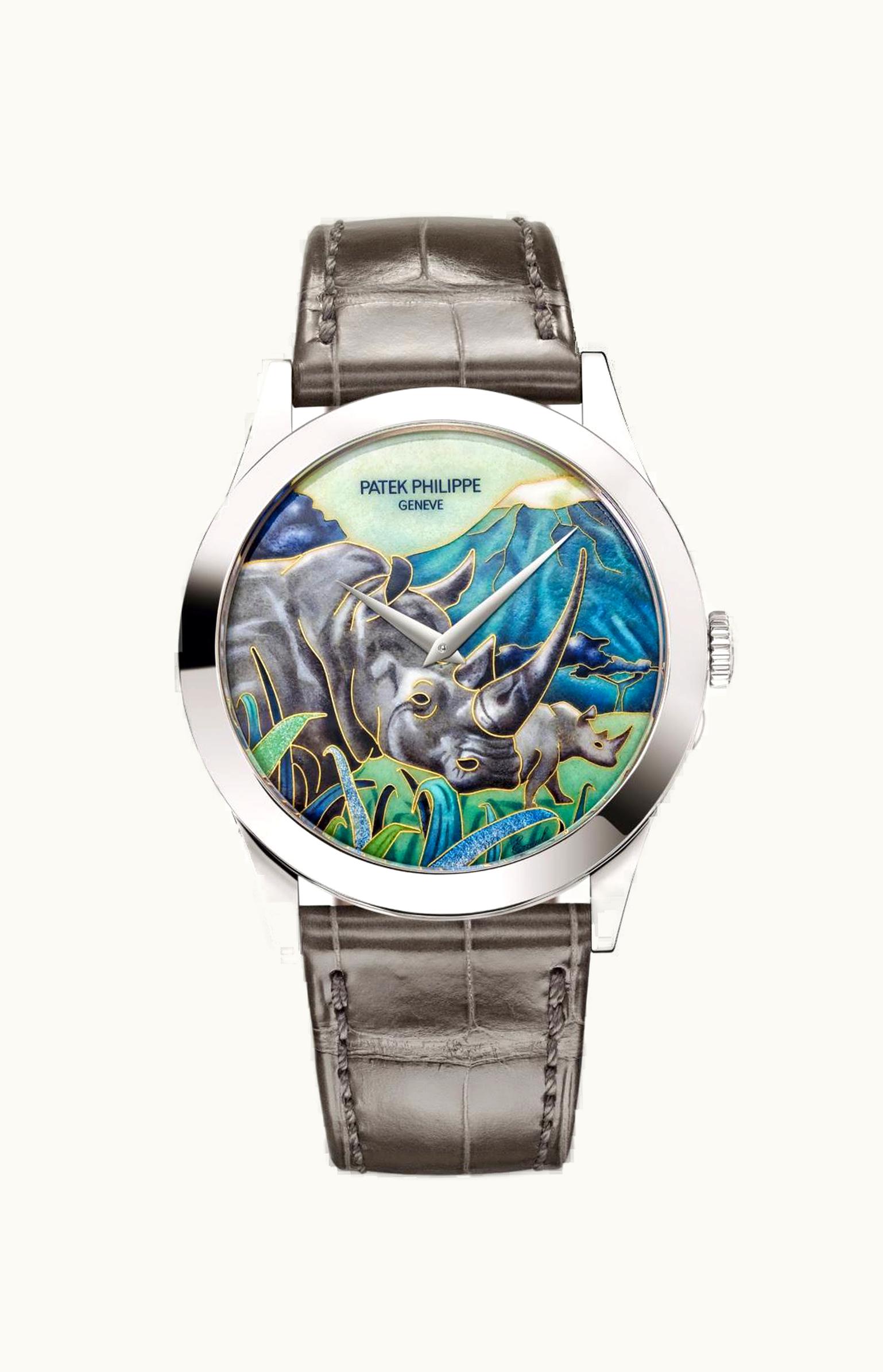 Patek Philippe Calatrava 5089 White Gold / Dragon