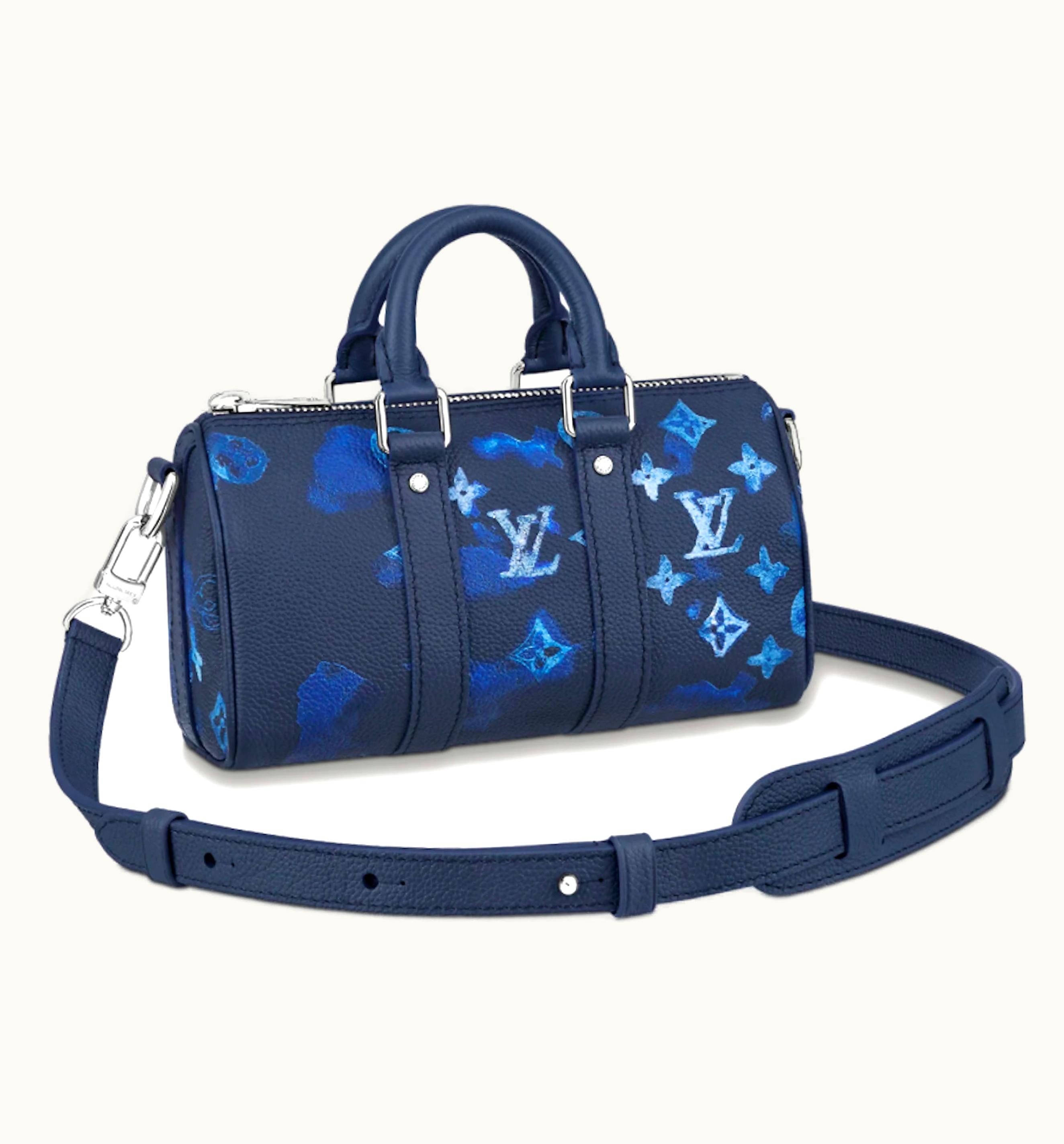 Louis Vuitton Louis Vuitton Keepall XS Ink Watercolor Coated Canvas Travel Bag
