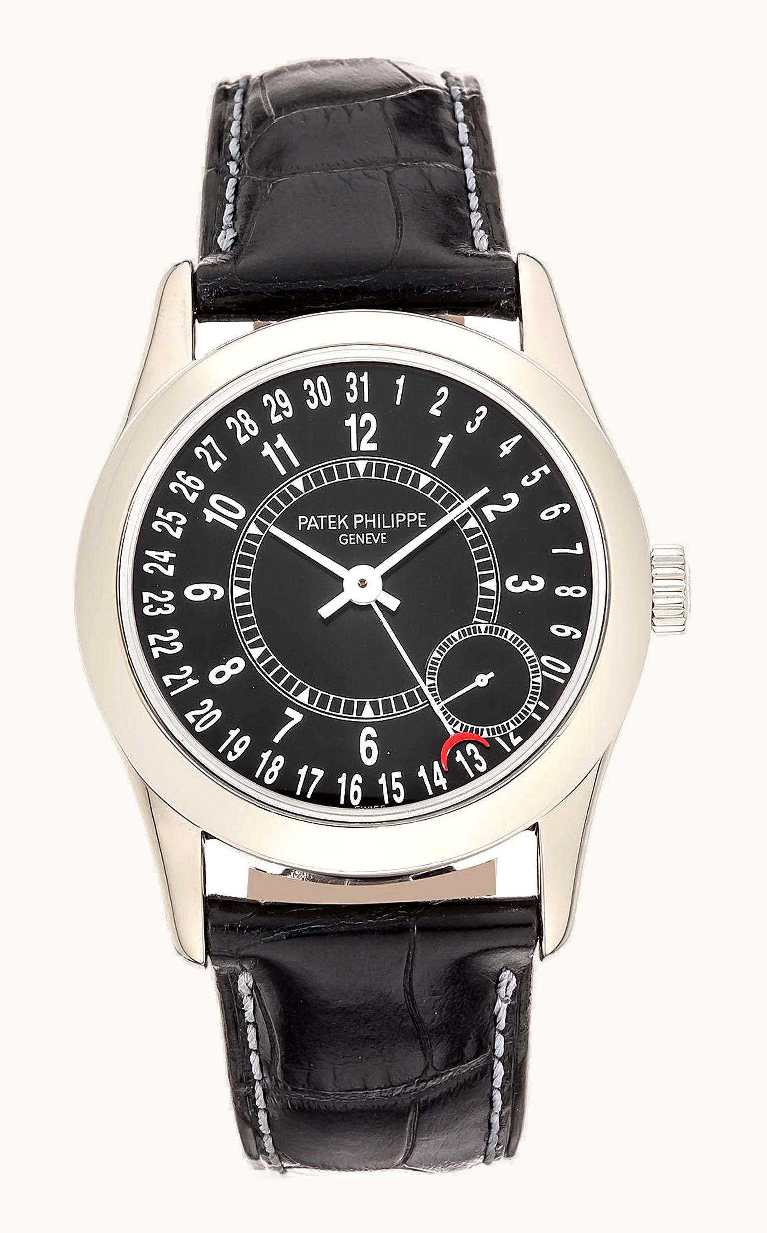 Patek Philippe Calatrava 6000 White Gold / Black