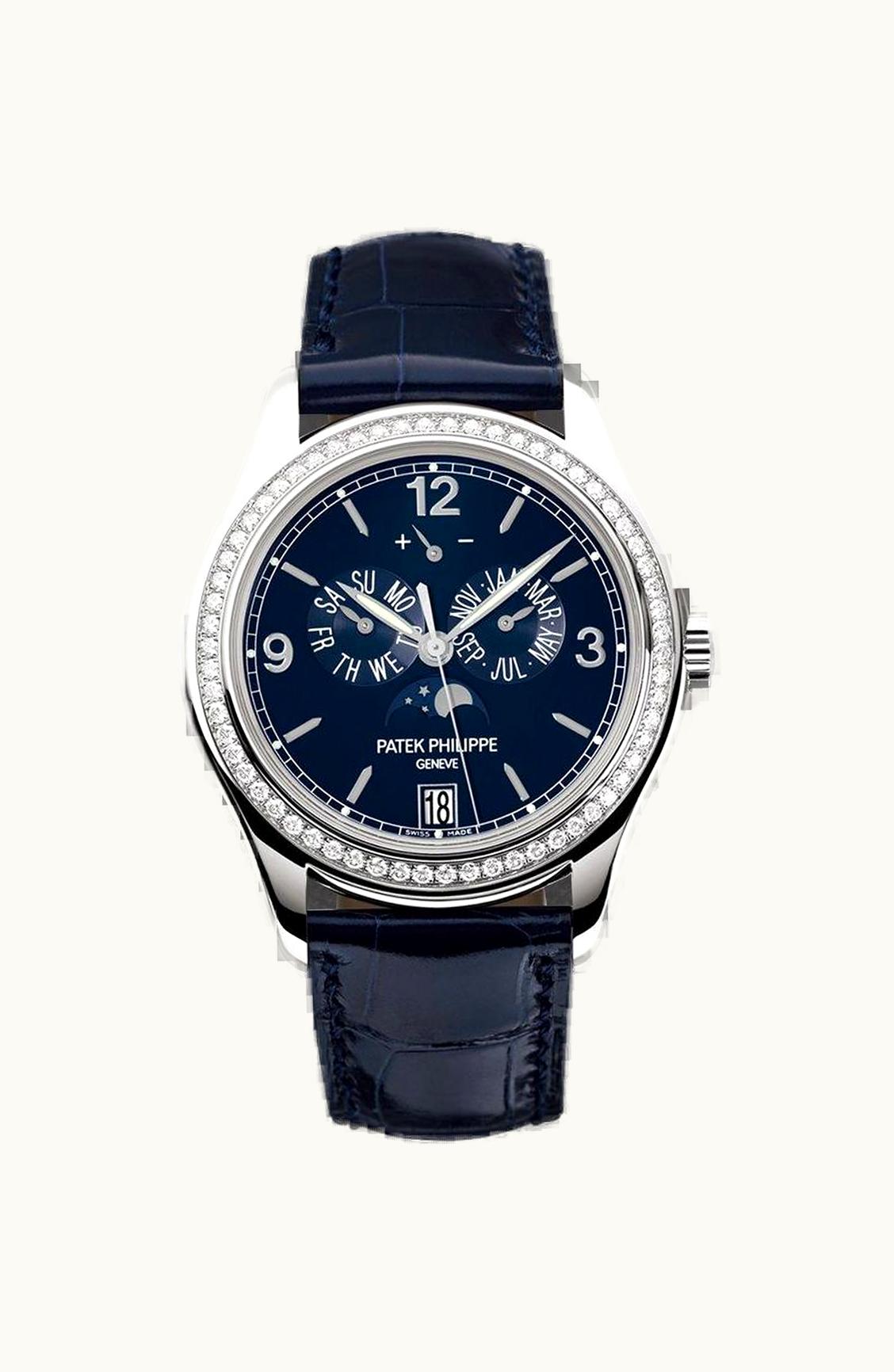 Patek Philippe Annual Calendar 5147 White Gold / Navy Blue
