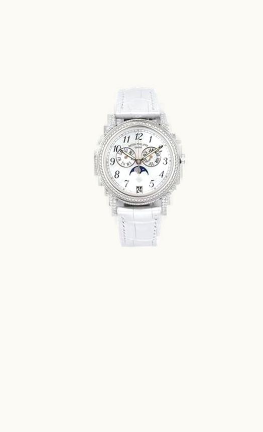 Patek Philippe Annual Calendar 4937 White Gold Diamond White Mother of Pearl