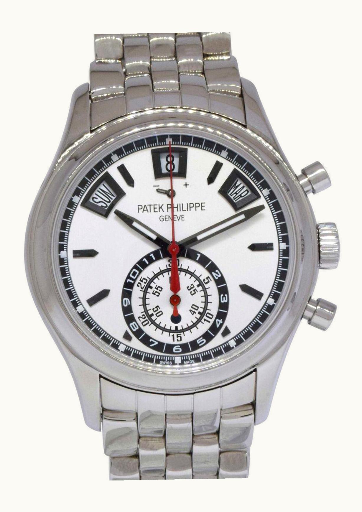 Patek Philippe Annual Calendar Chronograph 5960 Stainless Steel / Leicester