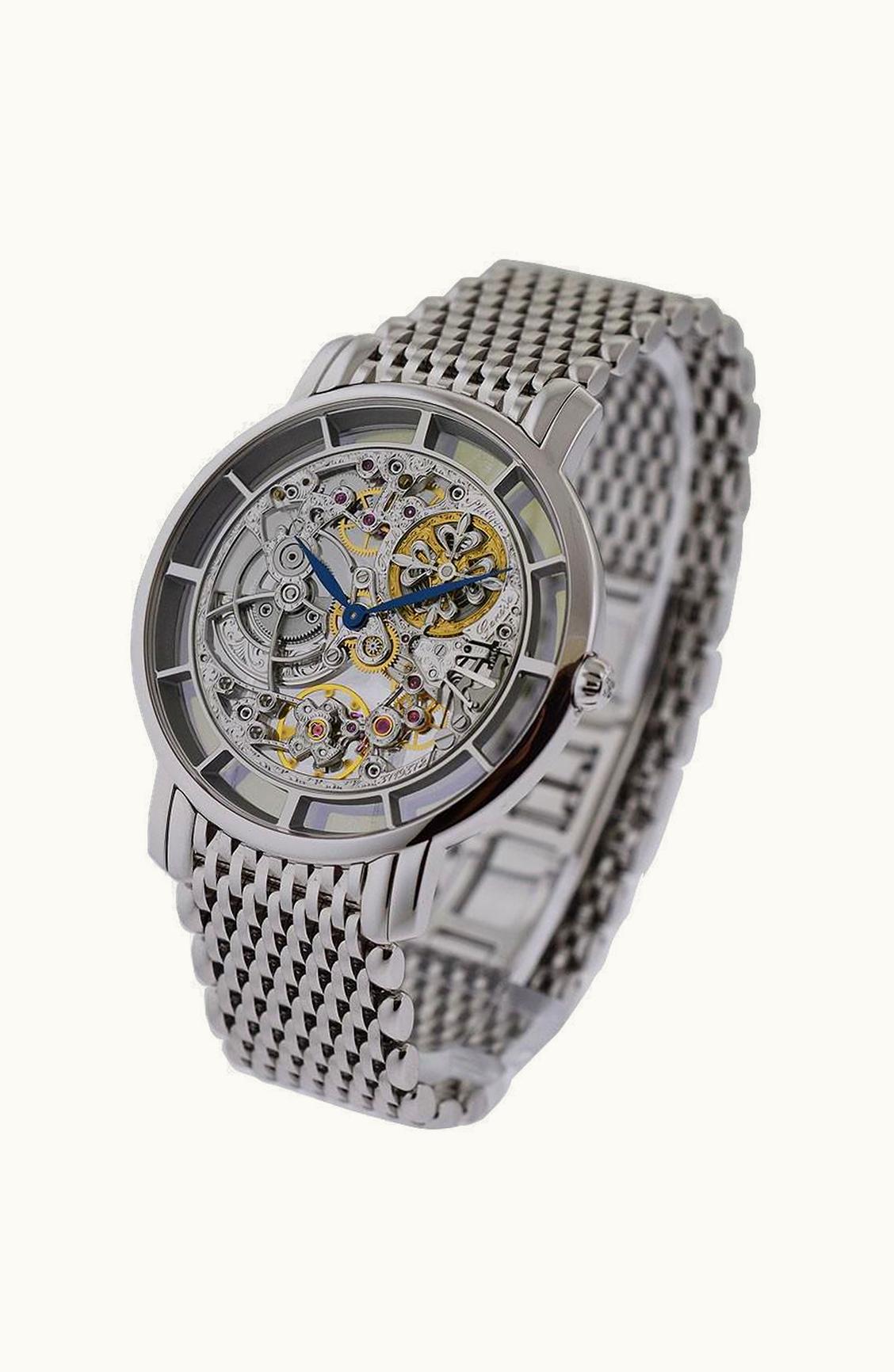 Patek Philippe Calatrava 5180 White Gold / Skeleton / Bracelet