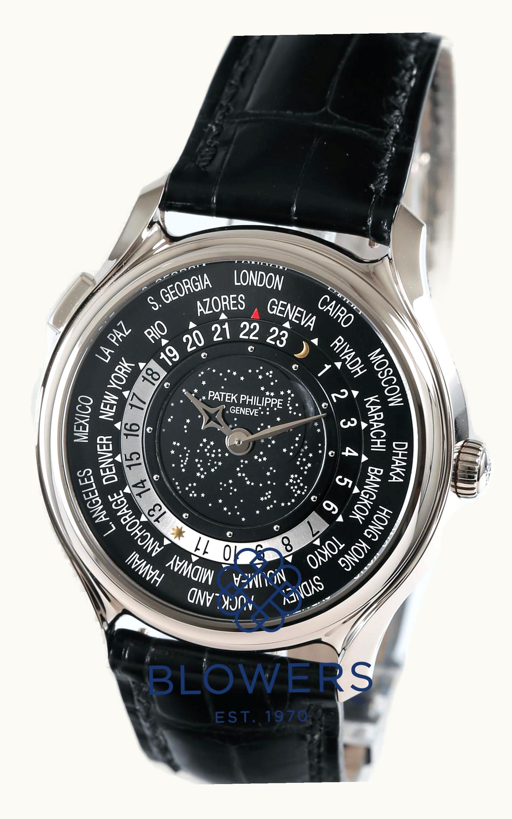 Patek Philippe World Time Moon 5575 White Gold / 175th Anniversary