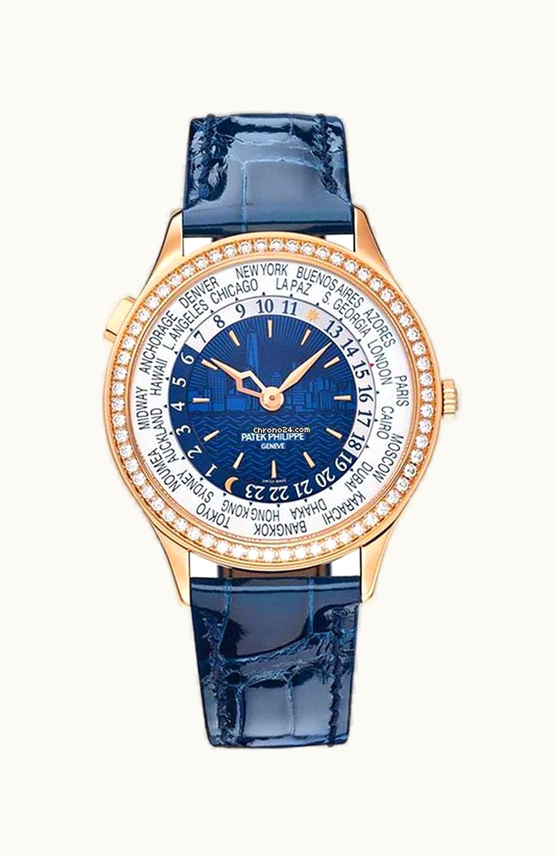 Patek Philippe World Time 7130 Rose Gold New York