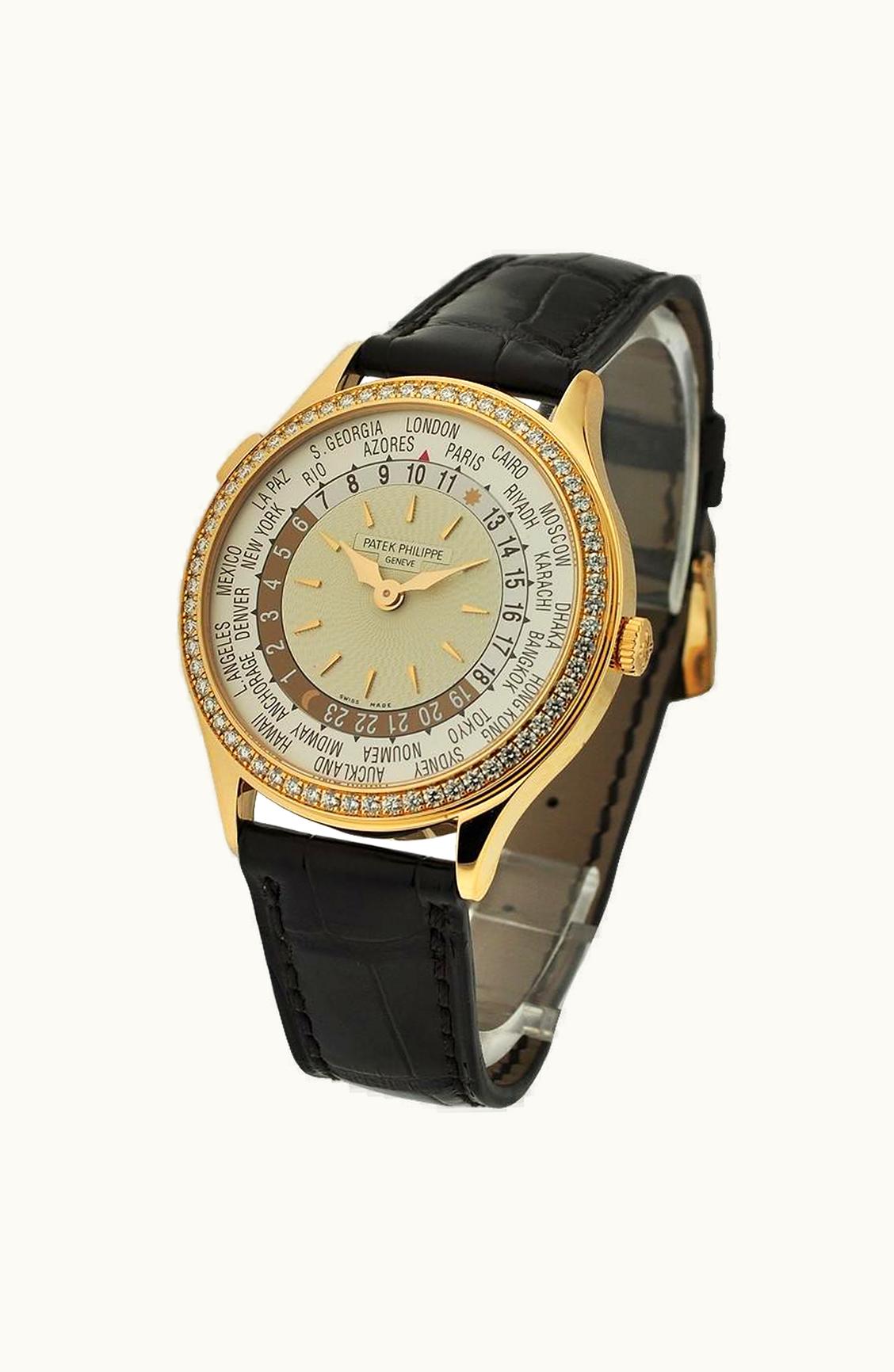 Patek Philippe World Time 7130 Rose Gold / Ivory